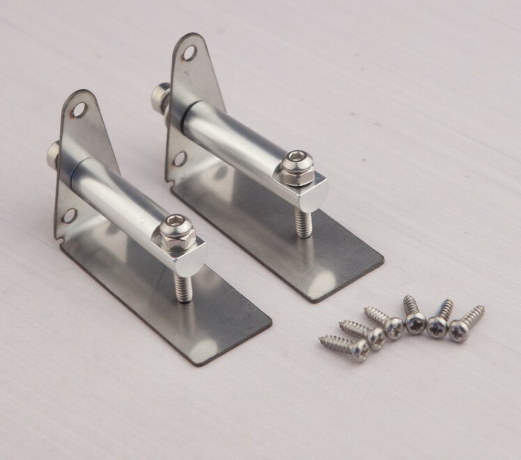 CNC Trim Tab with Plate Set 2Pcs 16mm X 44mm Brushless Motor RC Boat #800