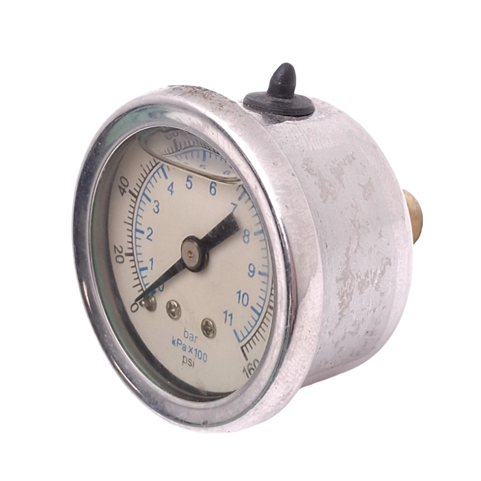 Noshok 15-911-160-psi/bar Pressure Guage, 1-1/2", 1/8in NPT, 160psi 11bar