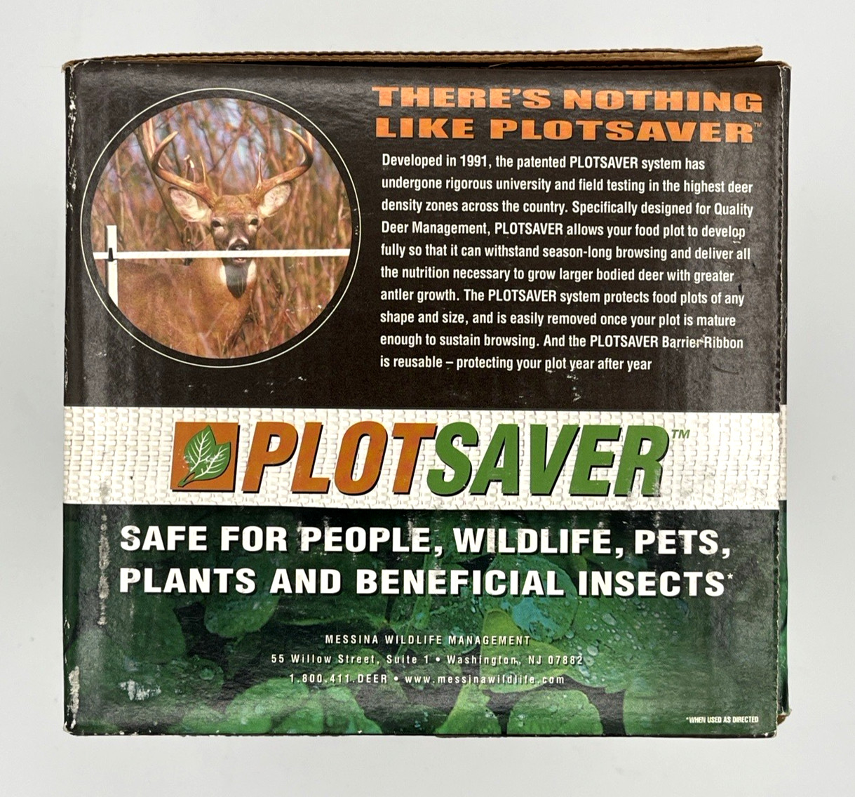 PlotSaver Deer Barrier System - 1 Acre Kit - [New in Box]