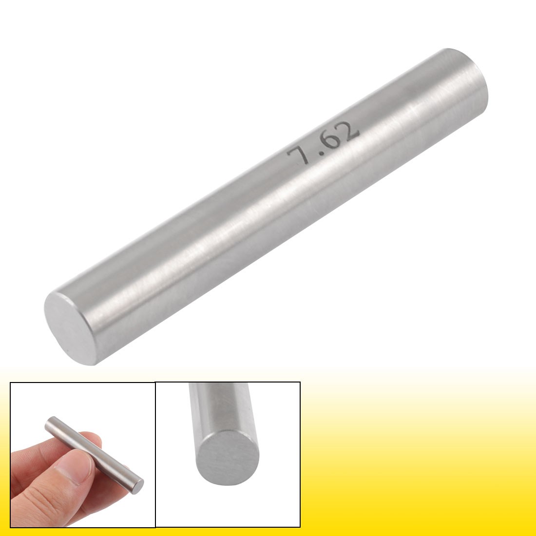 Hole Measurement 0.002mm Accuracy 7.62mm Dia Pin Gage Gauge w Case