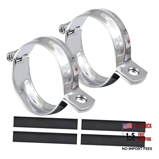 Motorcycle Modified Turn Signal Relocation Bracket, Motorbike Tube Clamp Fog