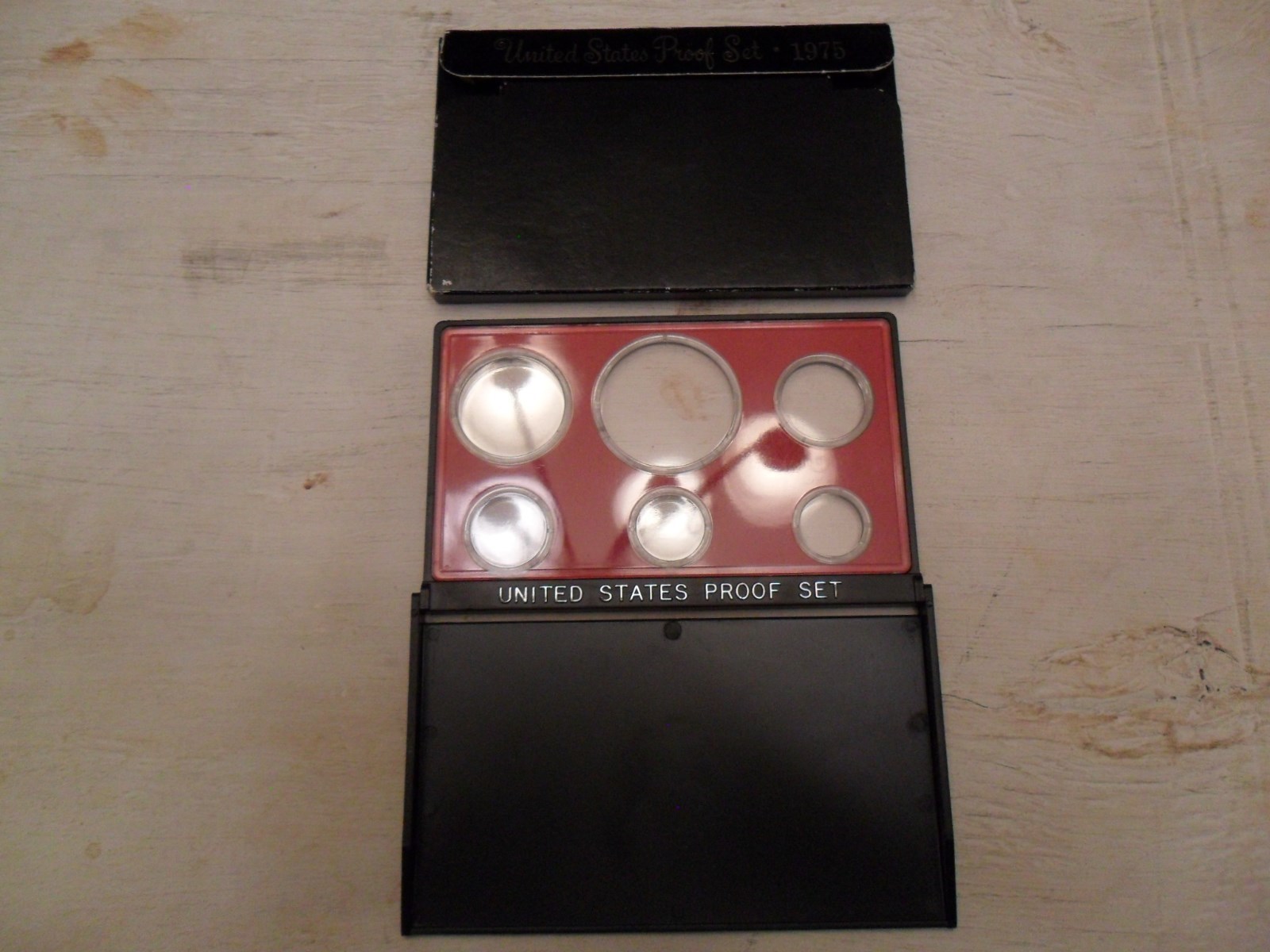 1975 Proof Set Box & Lens ONLY