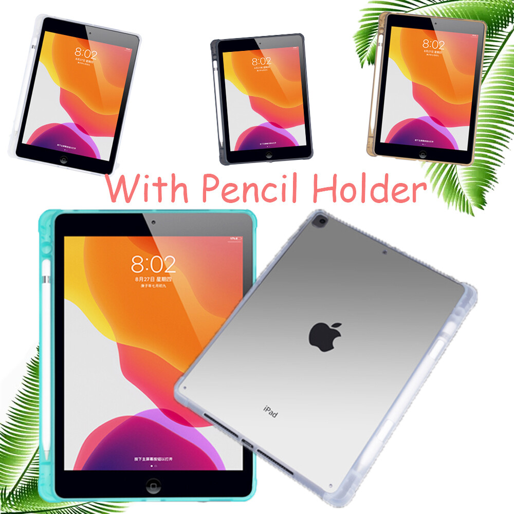Clear Gel Case Cover For iPad 9th 8th 7th 6th 5th Gen Air 1 2 3 Mini 6/7 Pro 11"