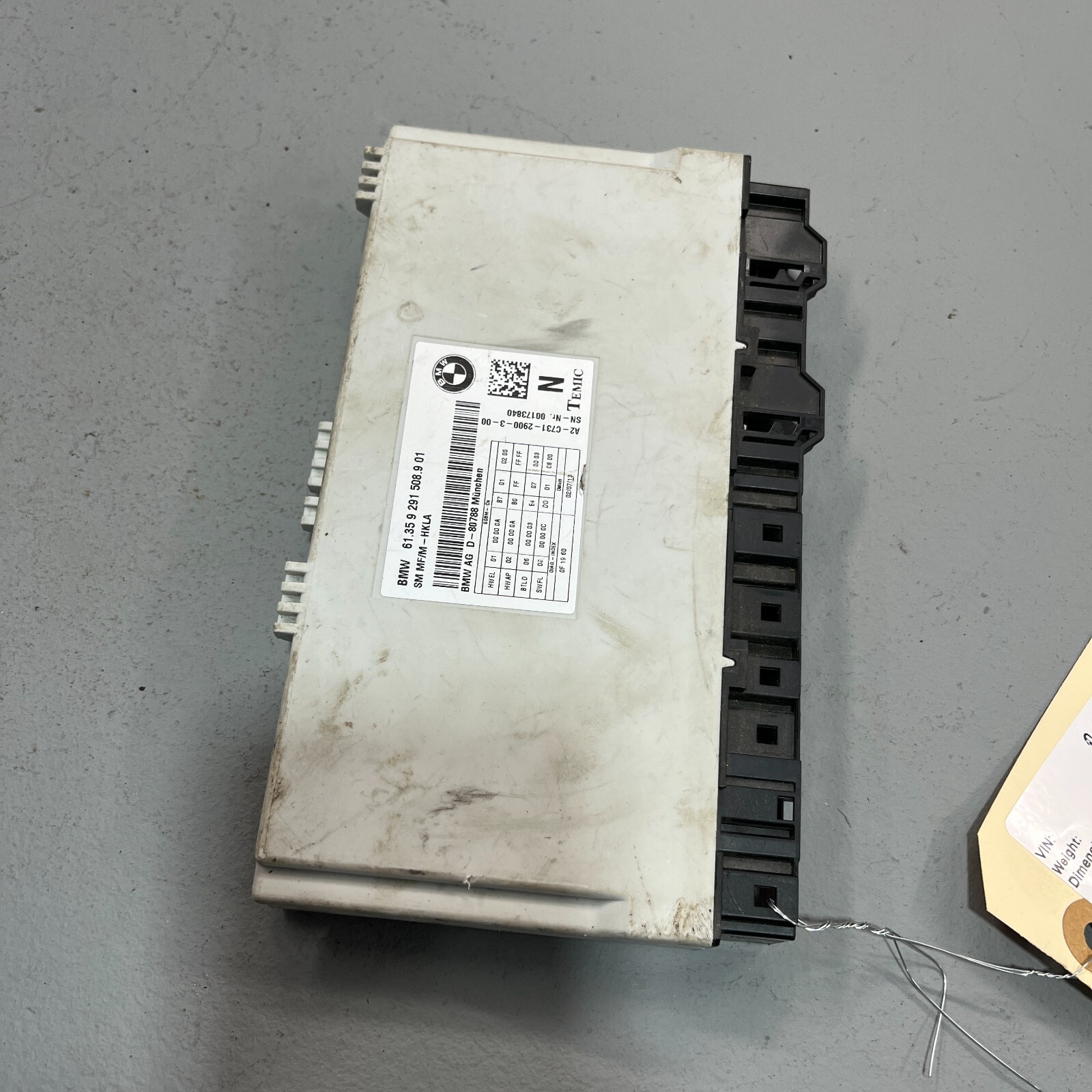BMW 2011-2016 Front Left Seat Position Control Module OEM