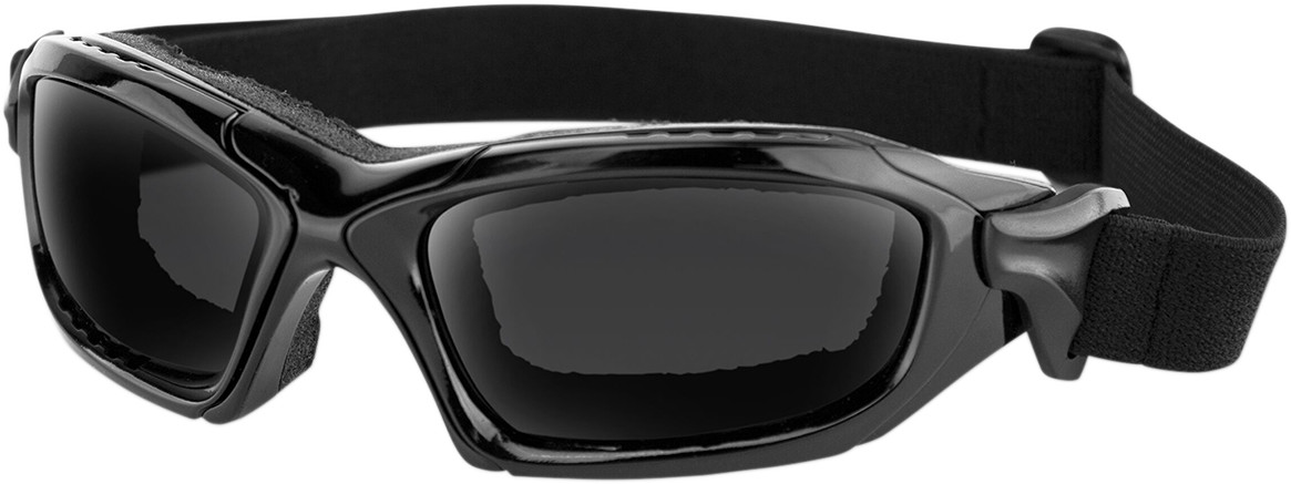 Bobster Diesel Goggles Gloss Black Interchangeable Lens Unisex BDSL001