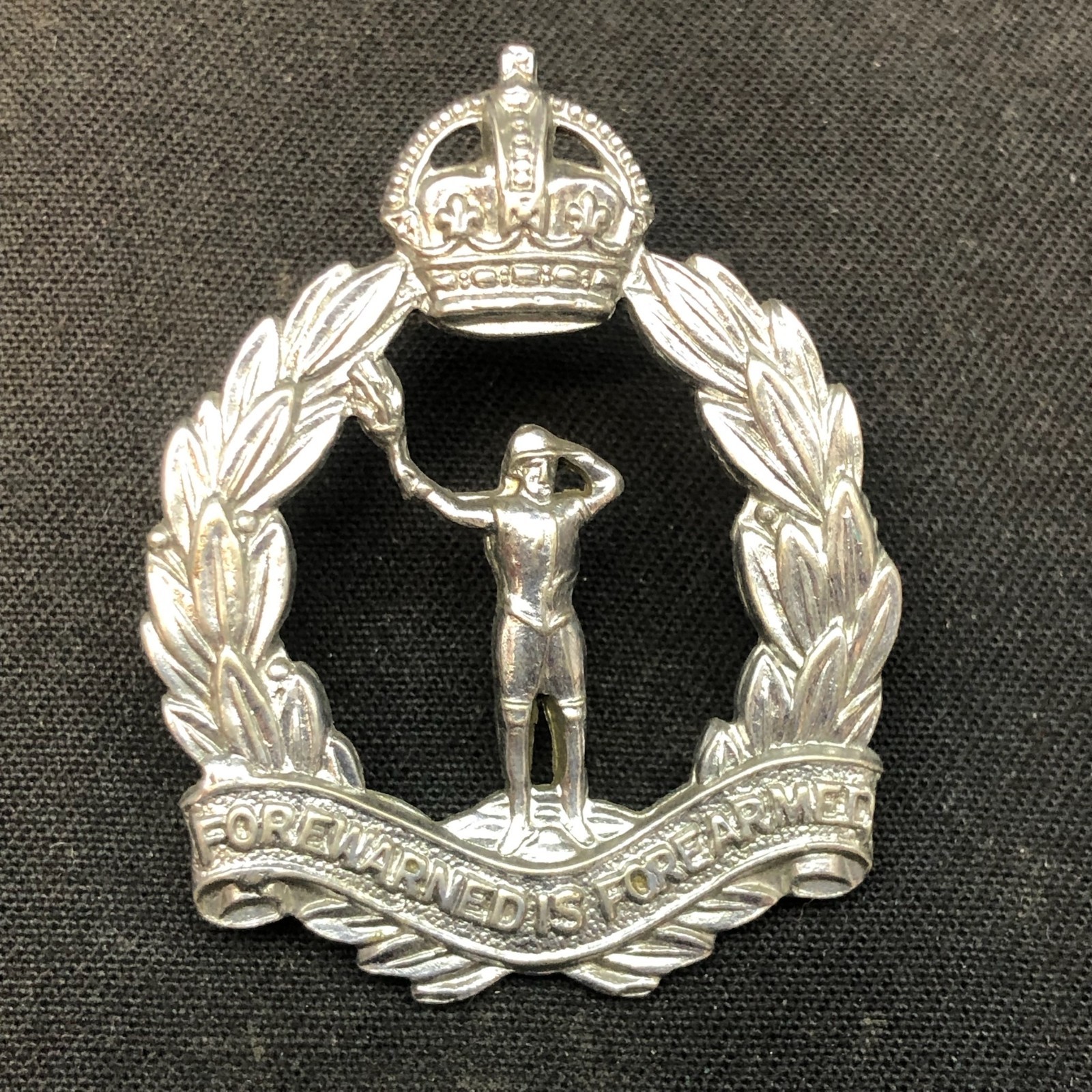 Royal Observer Corps - Original British Royal Army Cap Badge