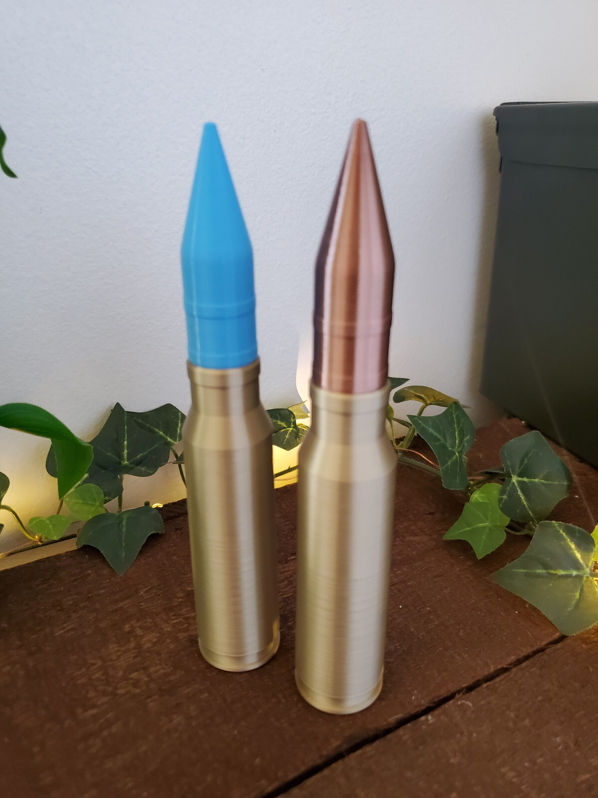 2 - DUMMY 20mm Autocannon Ammunition - Accurate Size Plastic Replica