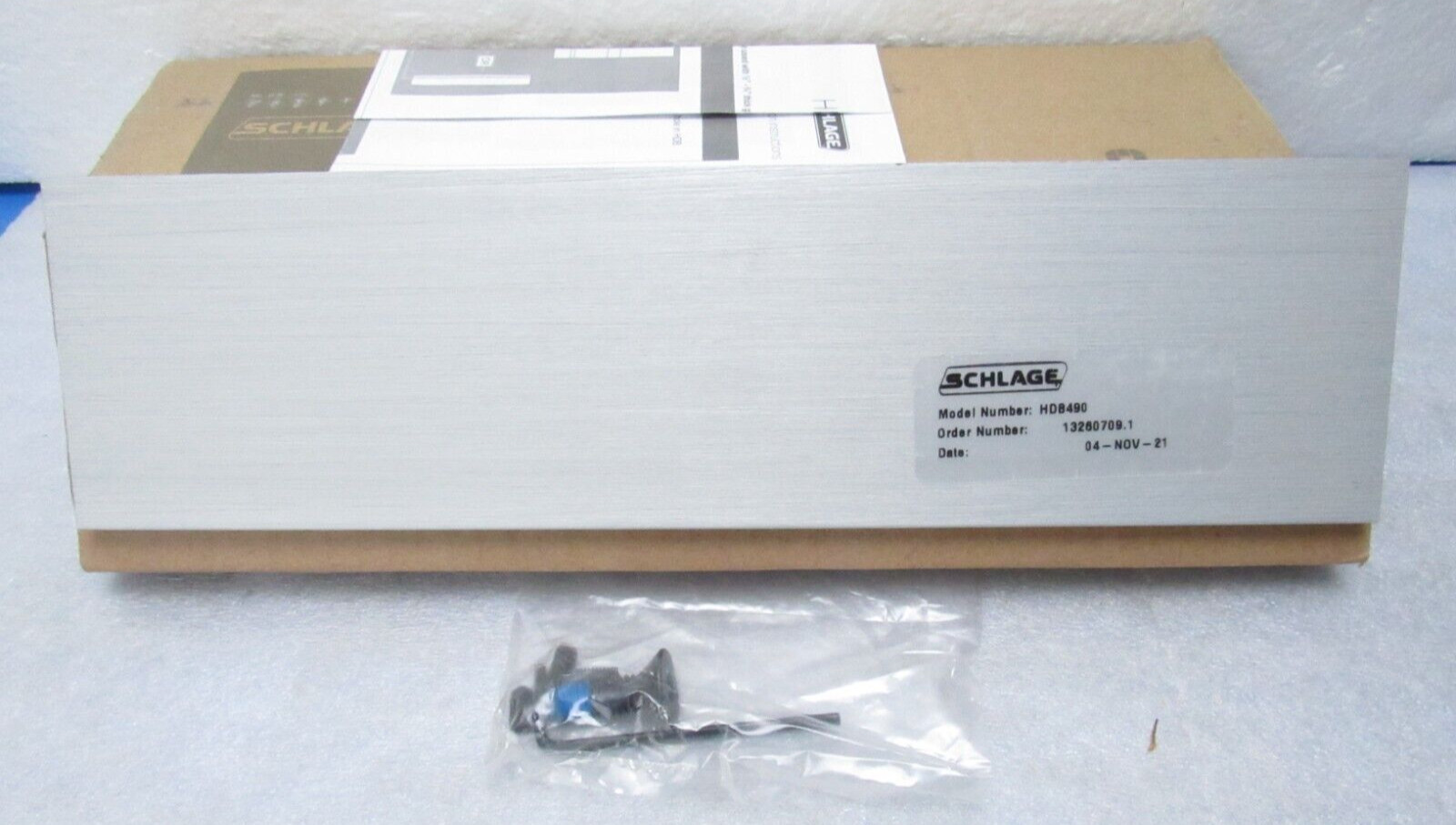 Schlage HDB49012/24V Herculite Door Brackets For M490 Maglock  [CTPA]