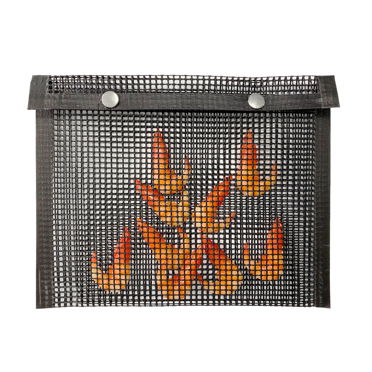 Non-Stick BBQ Mesh Bag Grill Pad Reusable Heat-resistant Bag Barbecue Baked Mat
