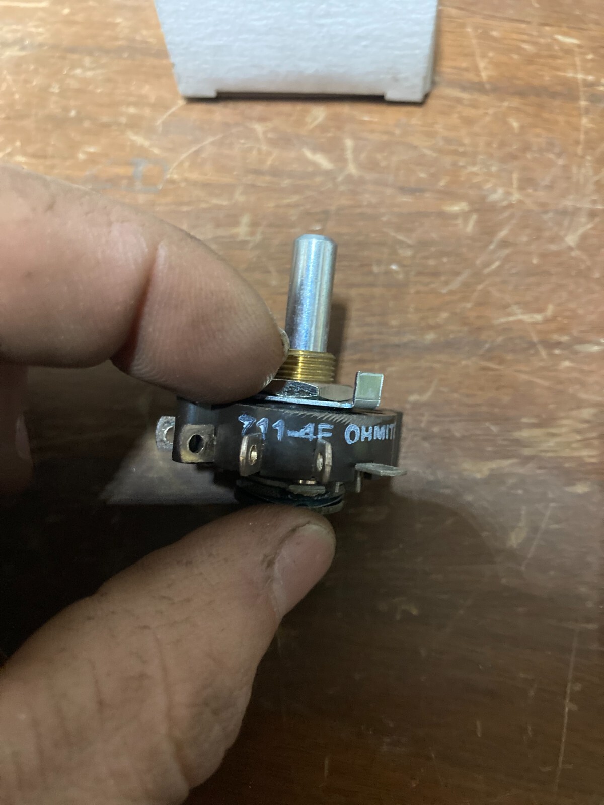 New Ohmite 711-4E 4 Position Selector Switch OK P30210