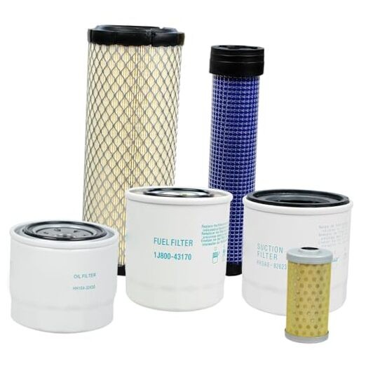 Full Service Filter Kit - Suitable for Kubota L3301 & L3901 w/ D1803 Engine