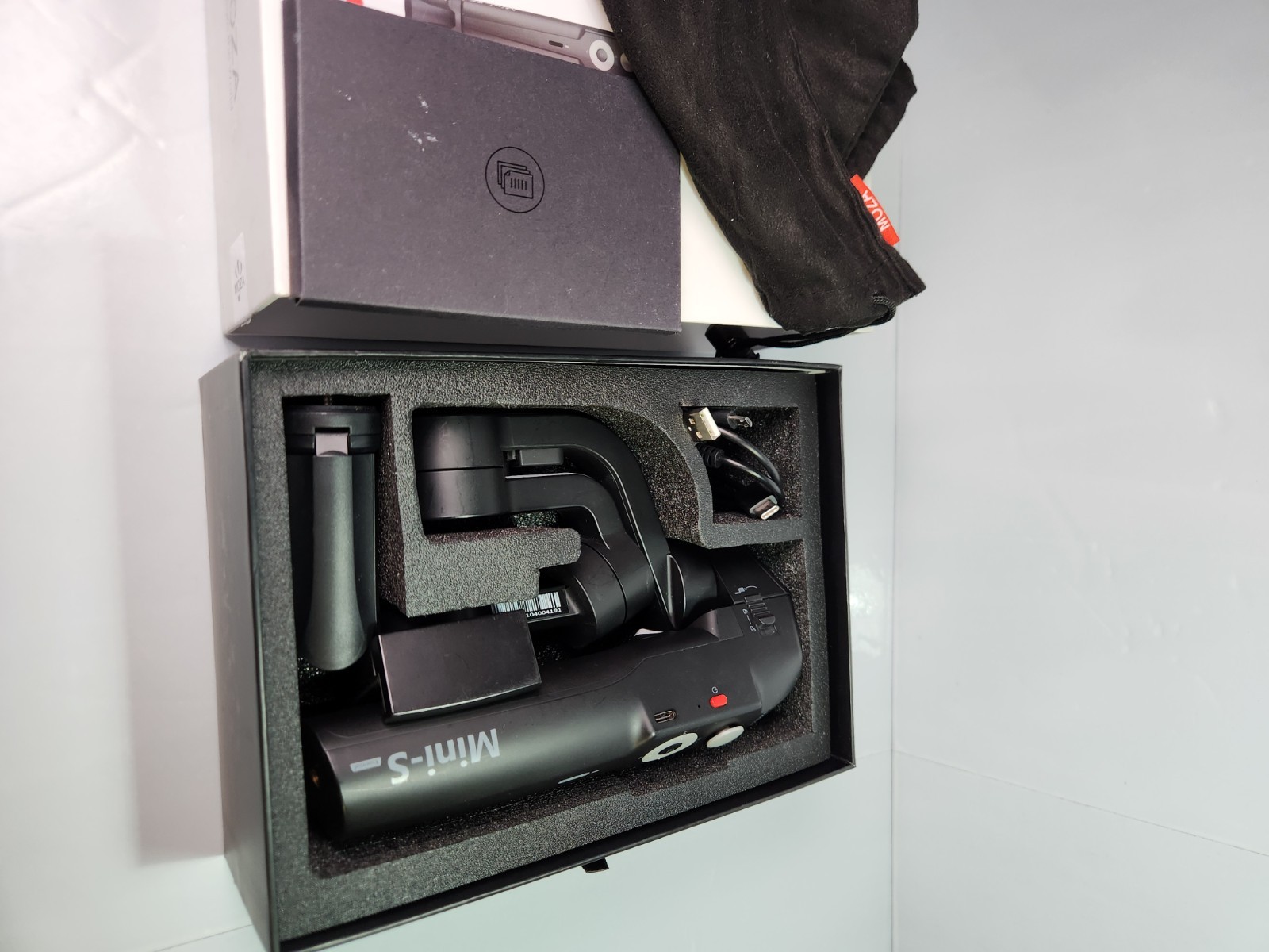 Moza Mini-S Extendable Smartphone Gimbal, Black