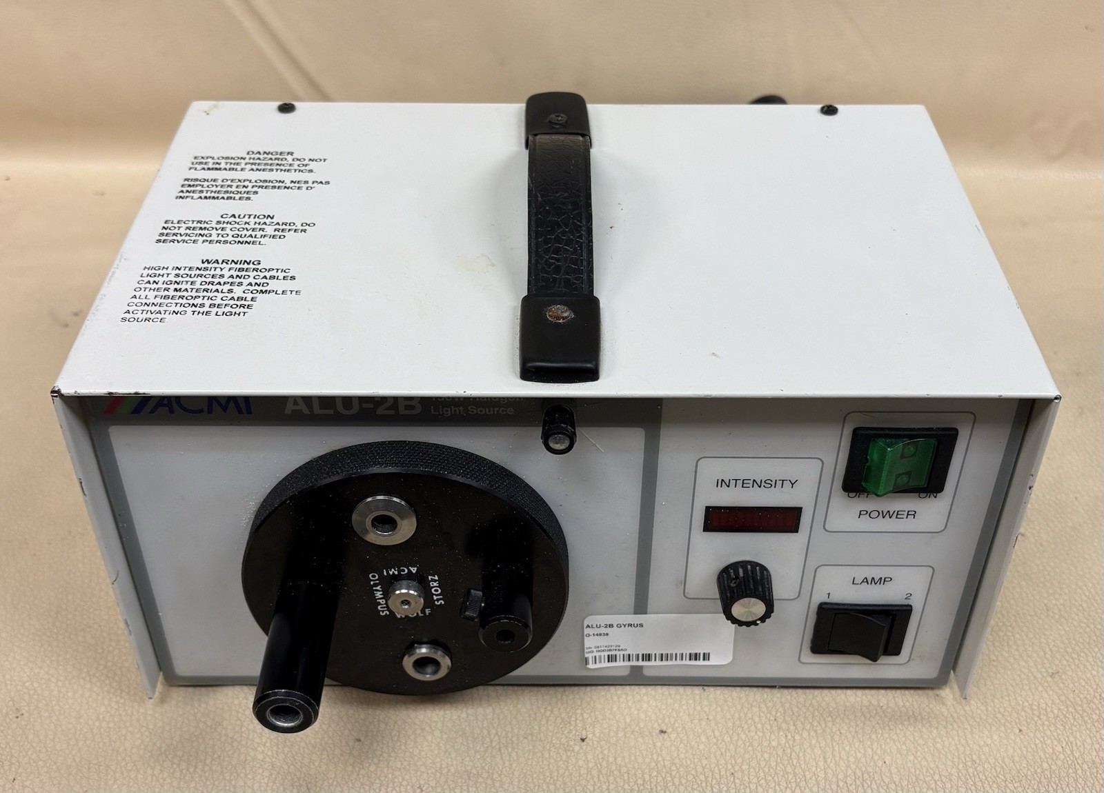 CIRCON ACMI ALU-2B Halogen Light Source