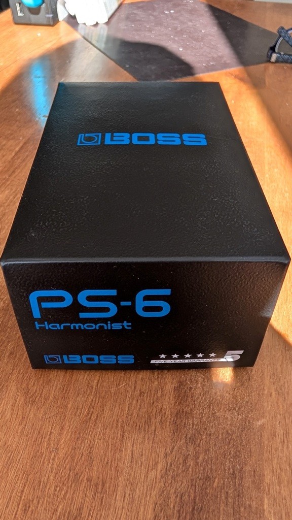 New Boss PS-6 Harmonist Guitar Effects Pedal