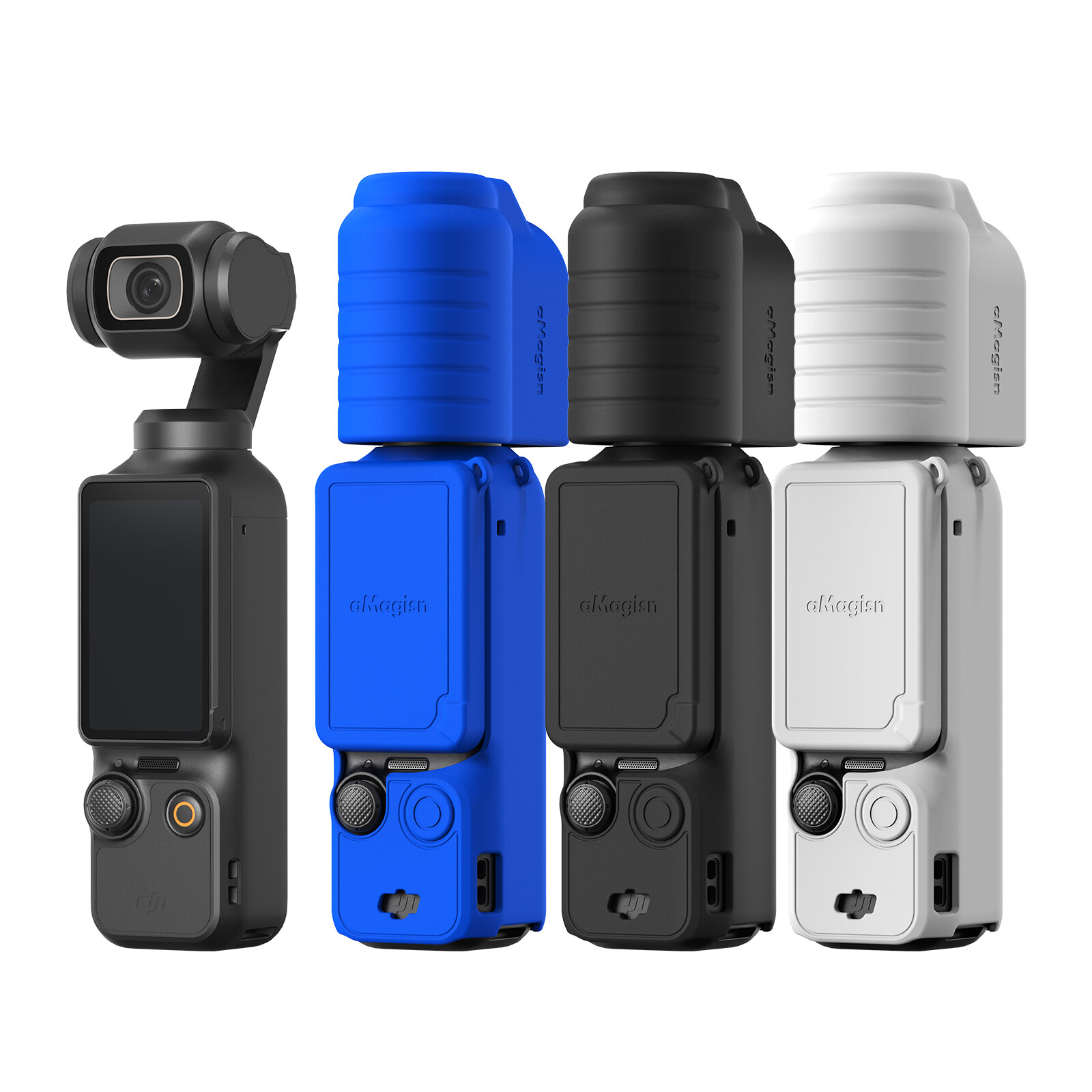 Protective Case for DJI Osmo Pocket 3 Lanyard Lens Cap