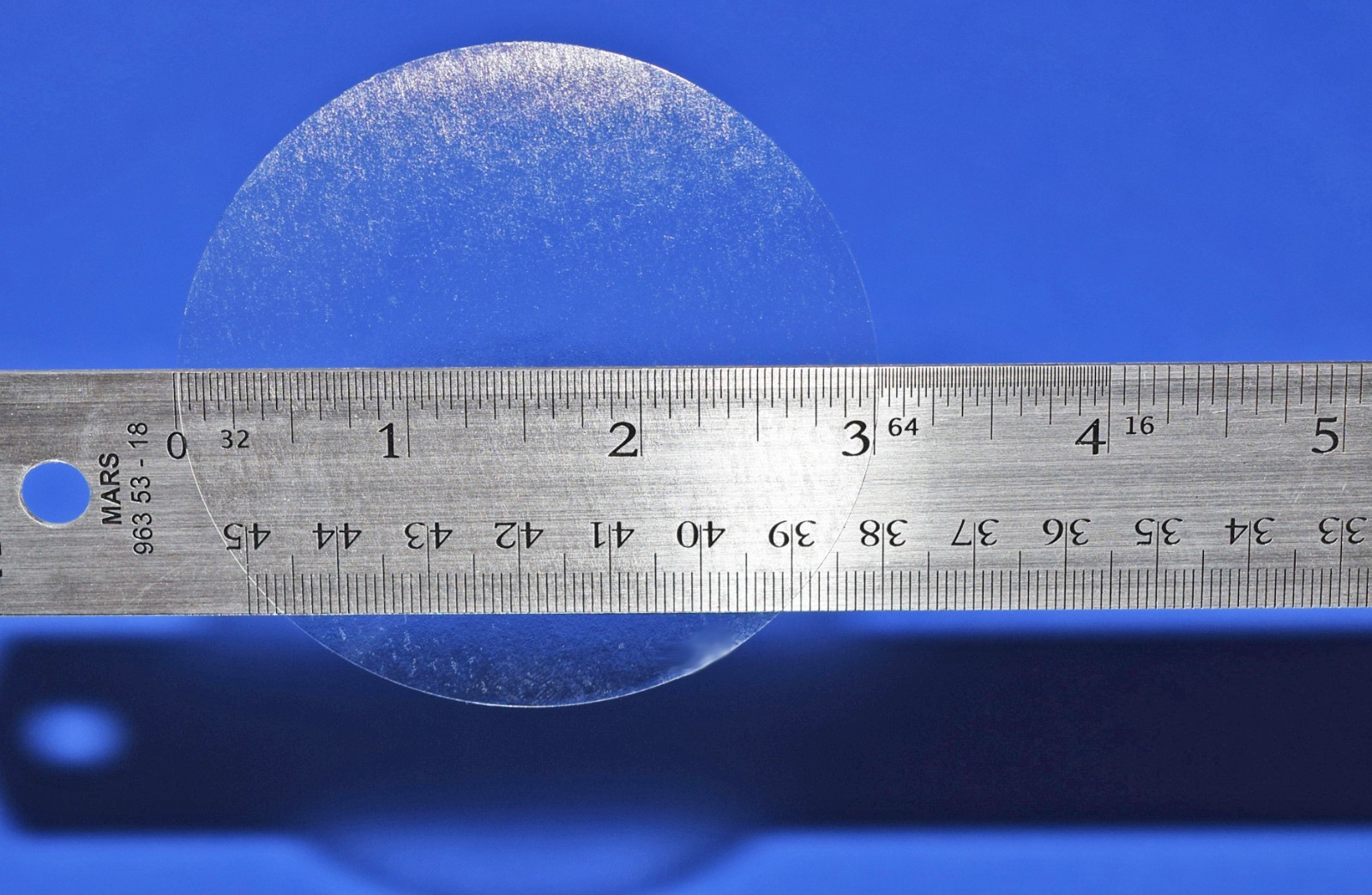 Crystal Clear Round 3" Labels ProLabel Standard Permanent Adhesive 500 roll