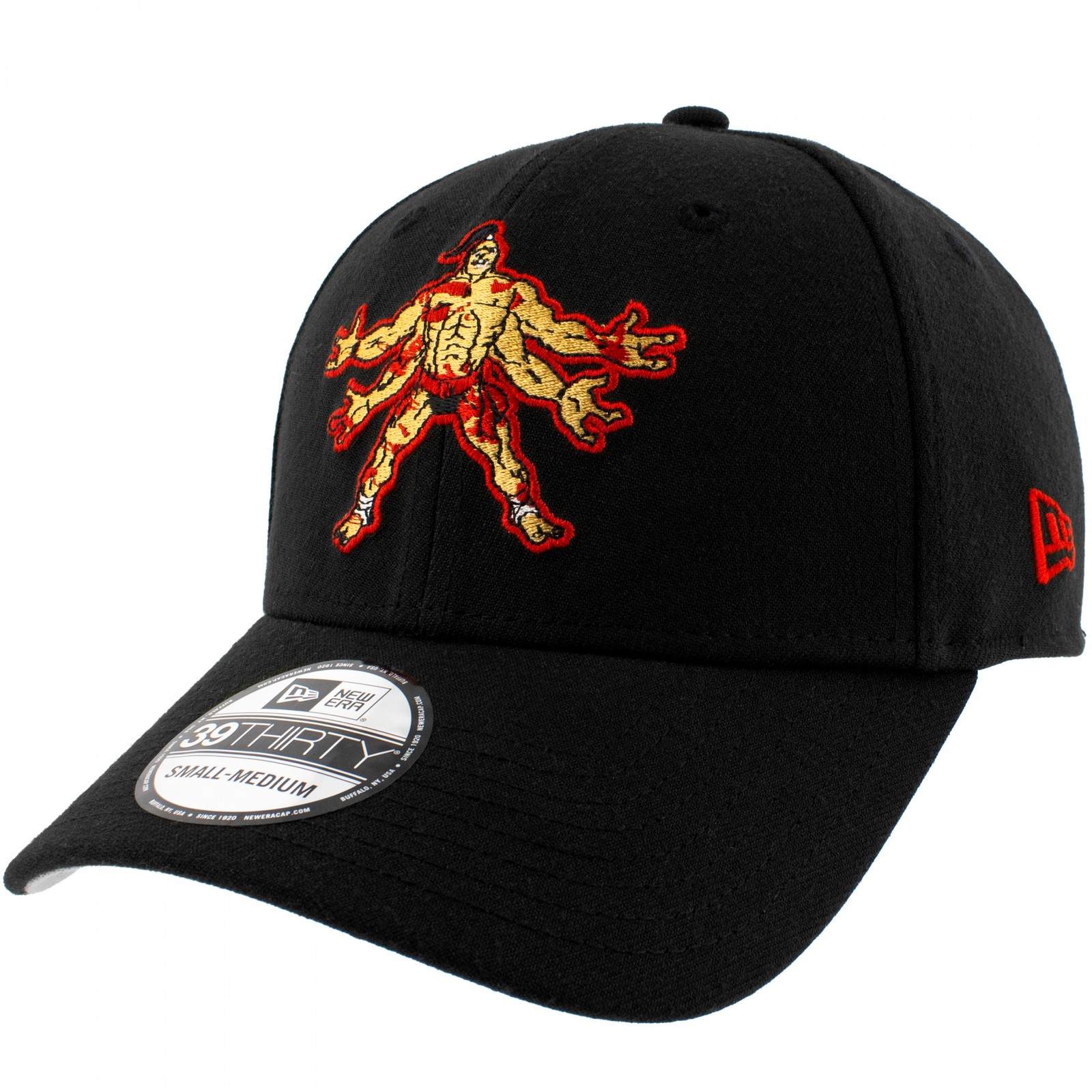 Mortal Kombat Goro New Era 39Thirty Fitted Hat Black