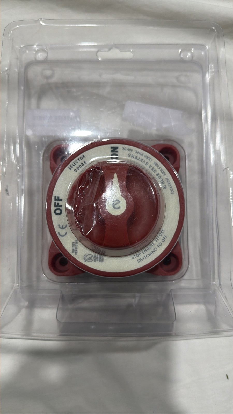 Blue Sea Systems 9003E e-Series Battery Switch Single Circuit ON/OFF