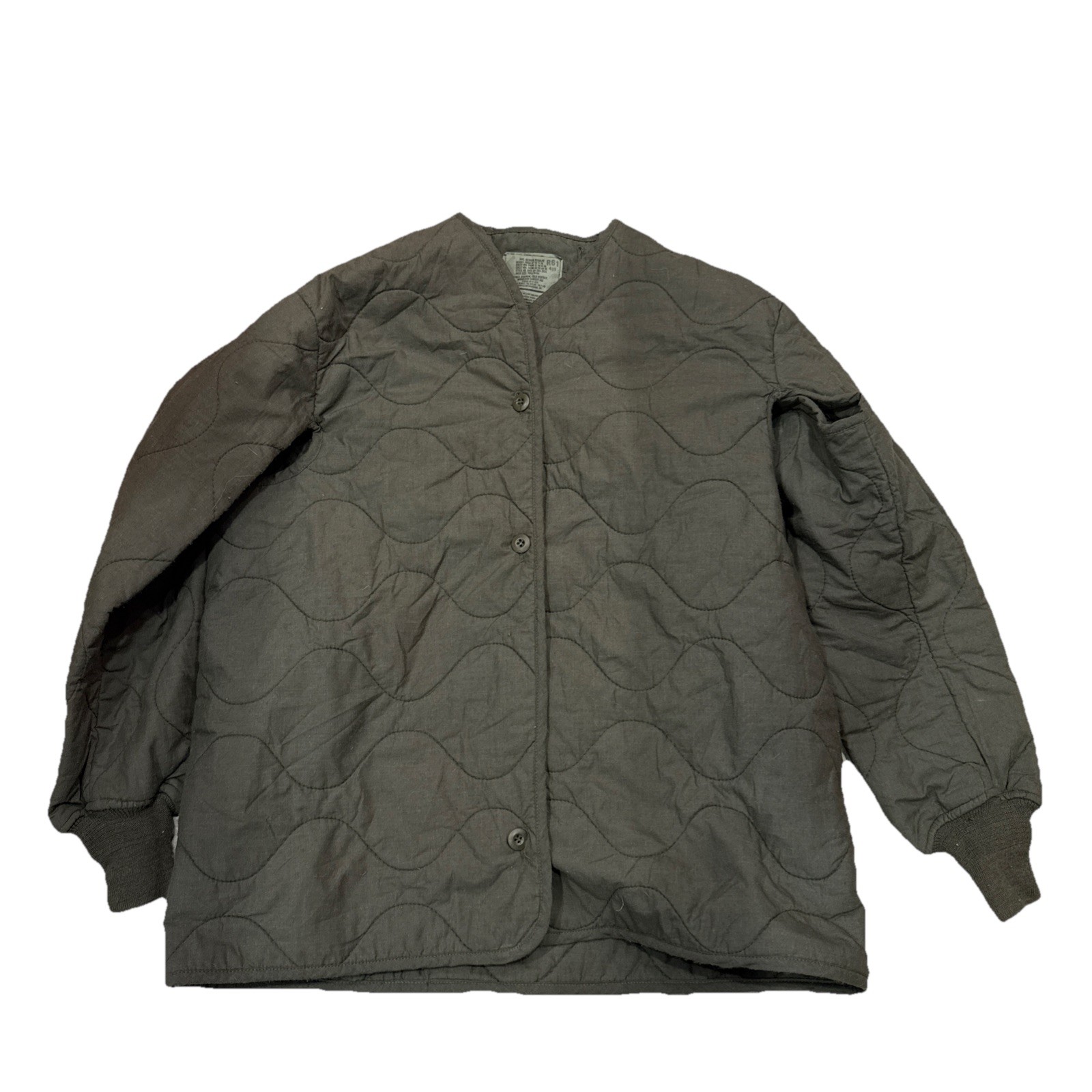 US Military Aircrew Cold Weather Liner - Green 483 - Size: Medium excellent