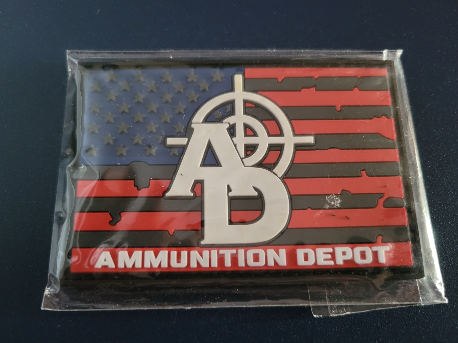 NEW Ammunition Depot Patch 3.0" x 2.0"