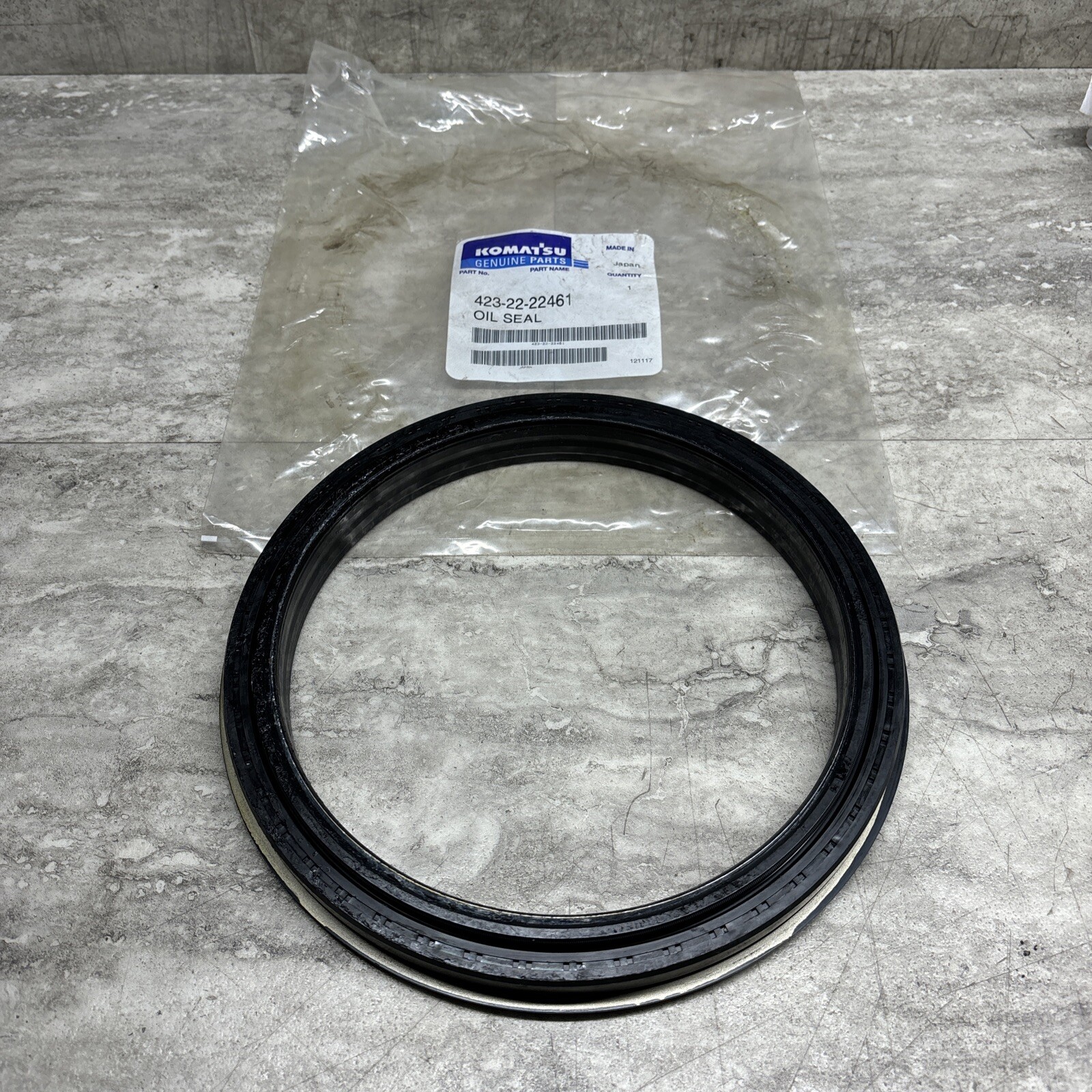 OEM Komatsu 423-22-22461 Oil Seal, New