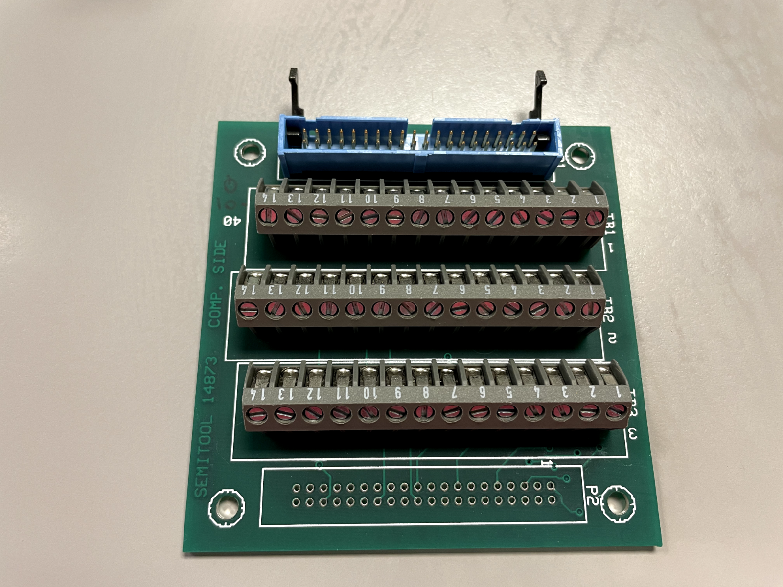Semitool | 14873-01, Ribbon/Wire PC Board Assembly