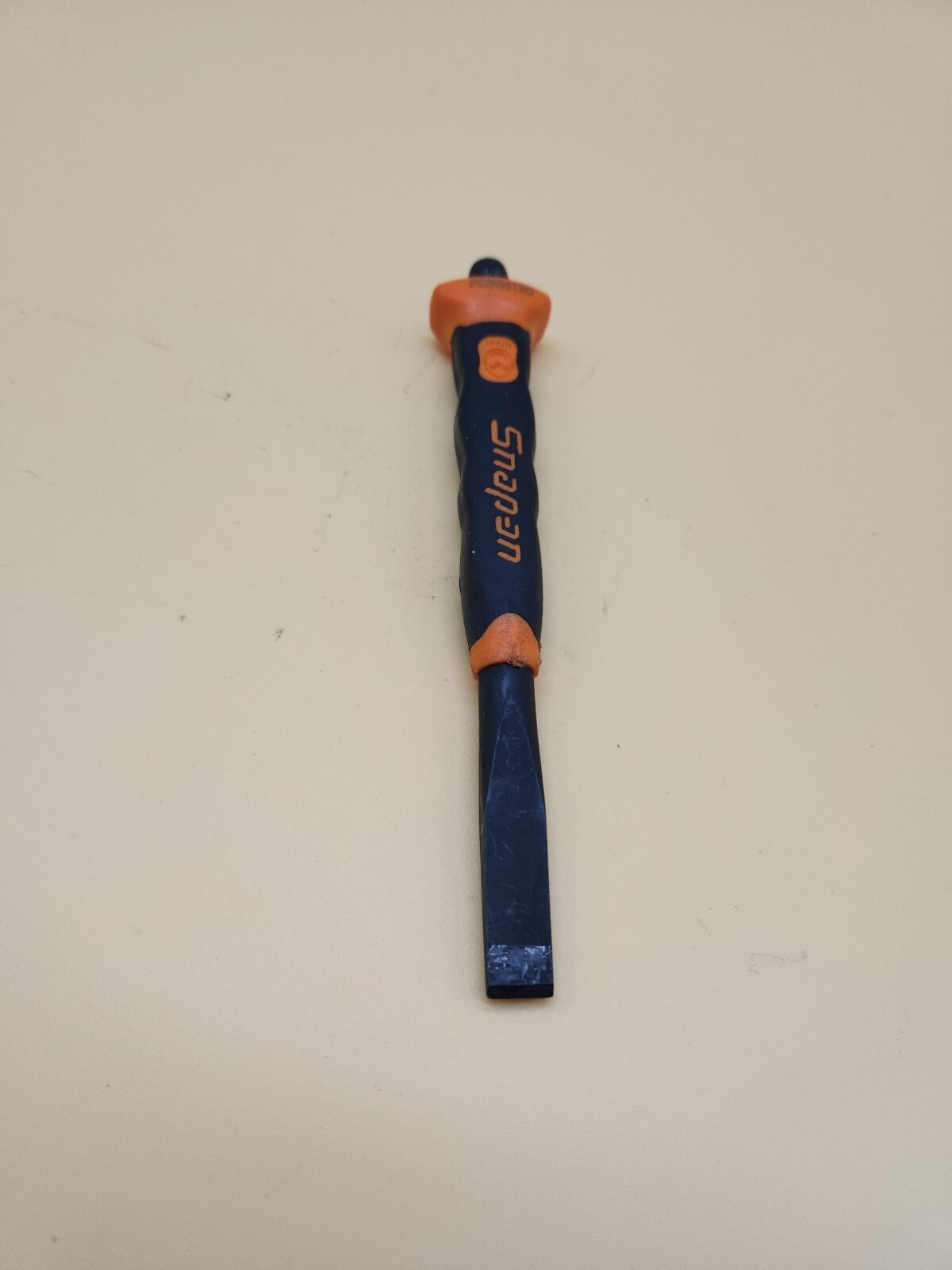Snap-on Tools Soft Grip 3/8" Flat Edge Chisel PCSG812O ORANGE