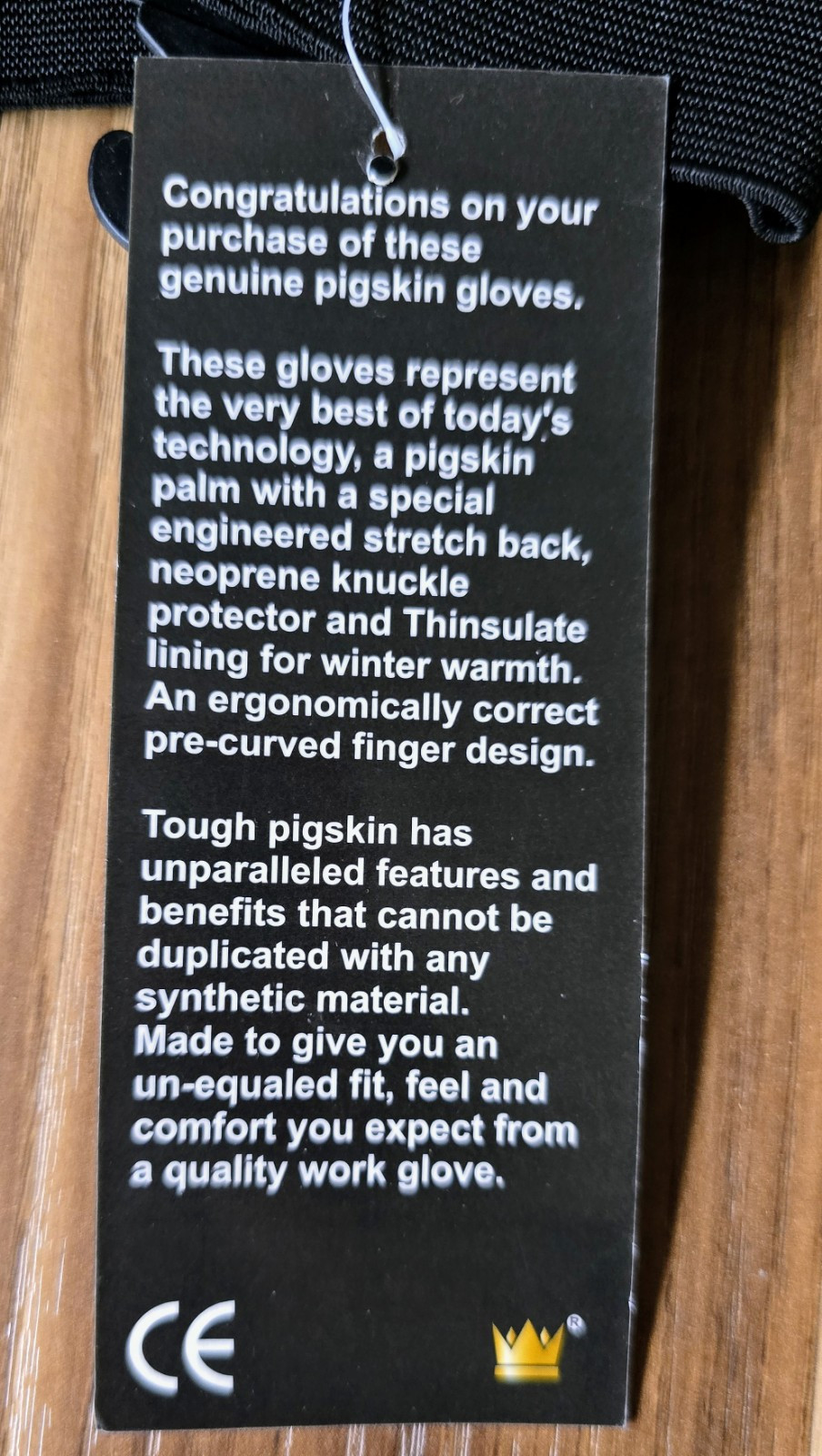 3M Thinsulate Gloves Black Eagle Large Tough Pigskin Save On Multiple Purchase