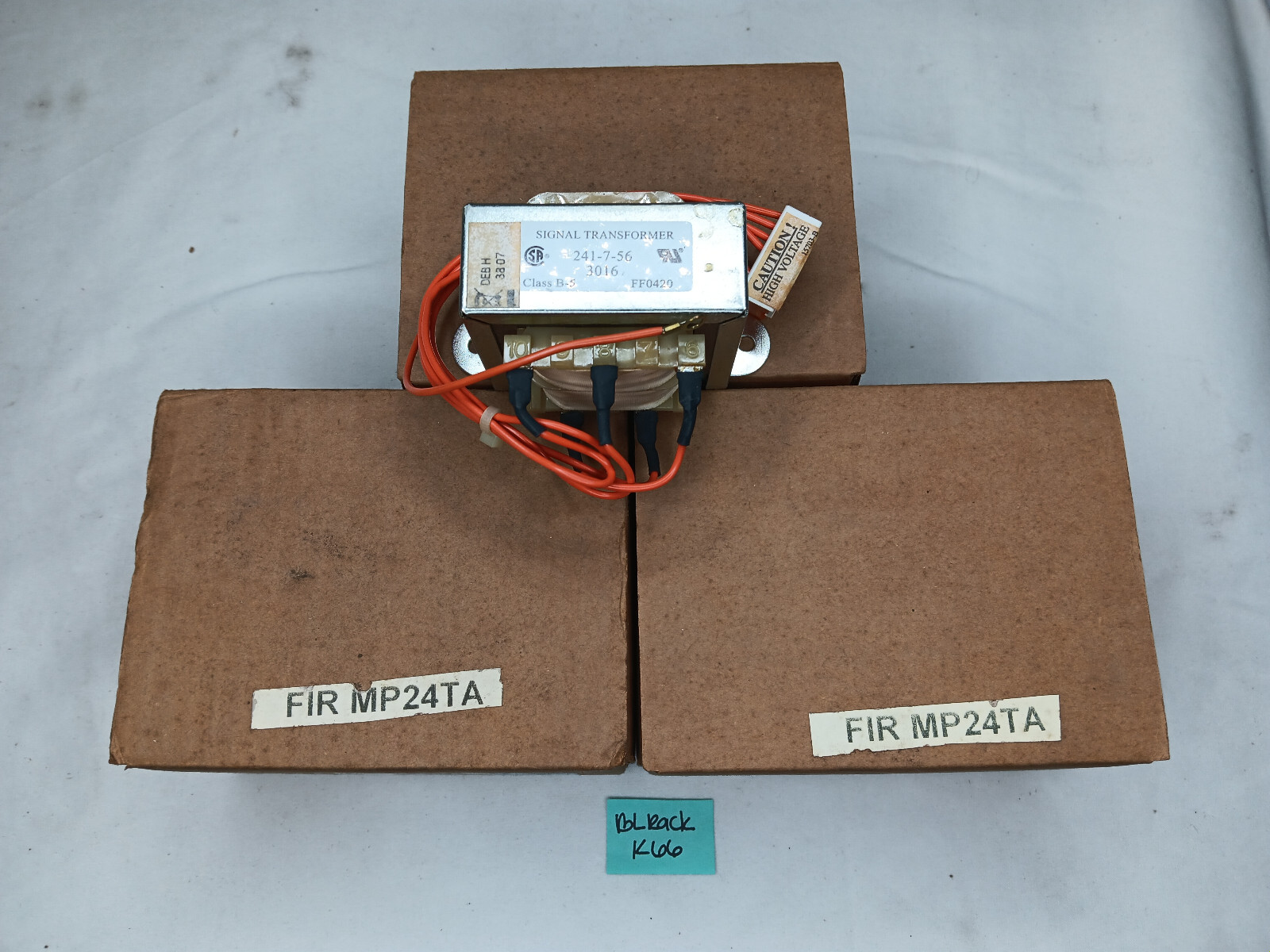 (Lot of 3) Signal Transformer 241-7-56 MP-24TA MP24TA