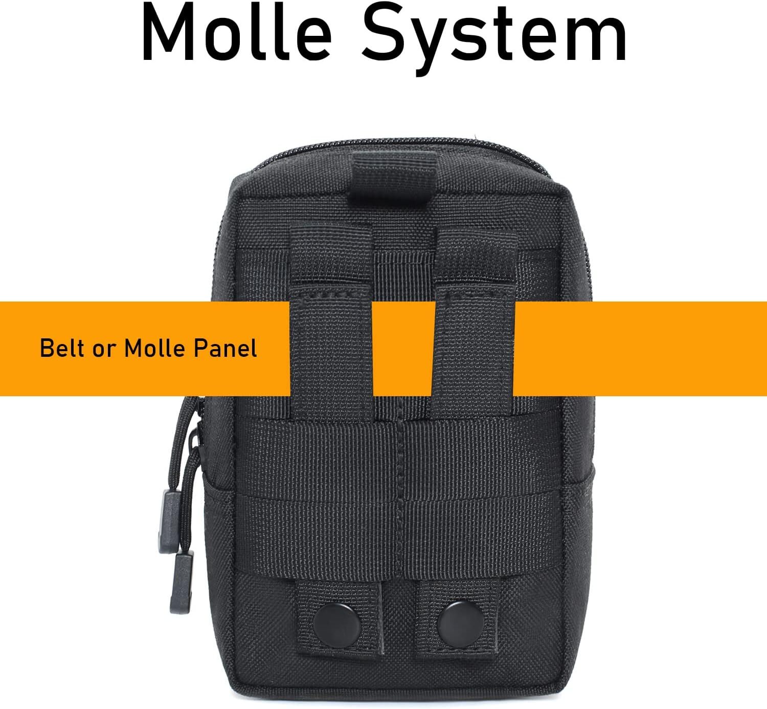 Tactical Molle Pouch Small Tools Storage Bag Compact Utility EDC Waist Bag Pack