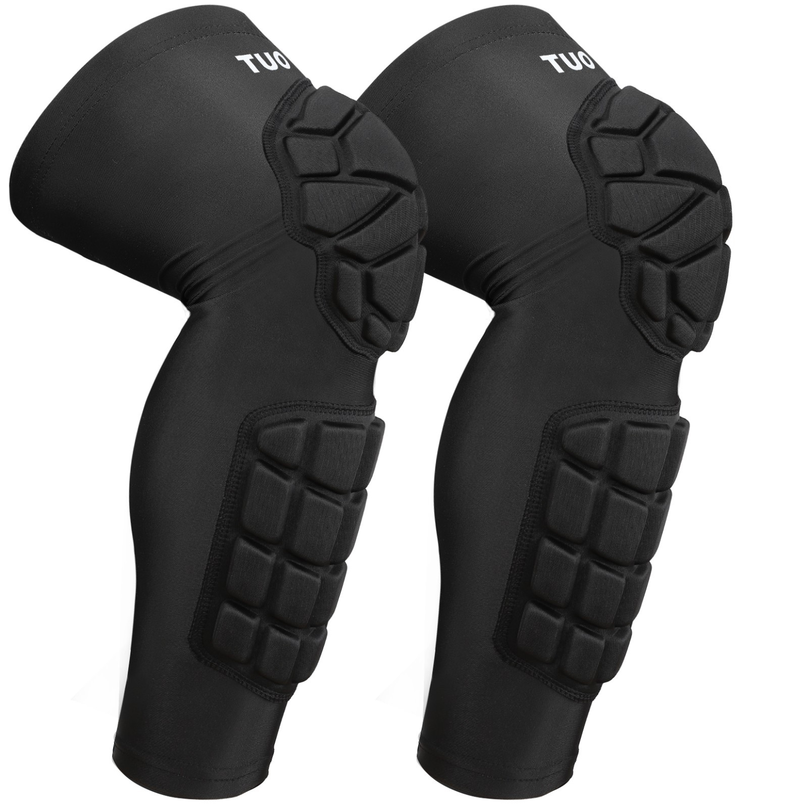 TUOY Knee Compression Sleeves Knee Pads Compression Leg Sleeve for Basketball