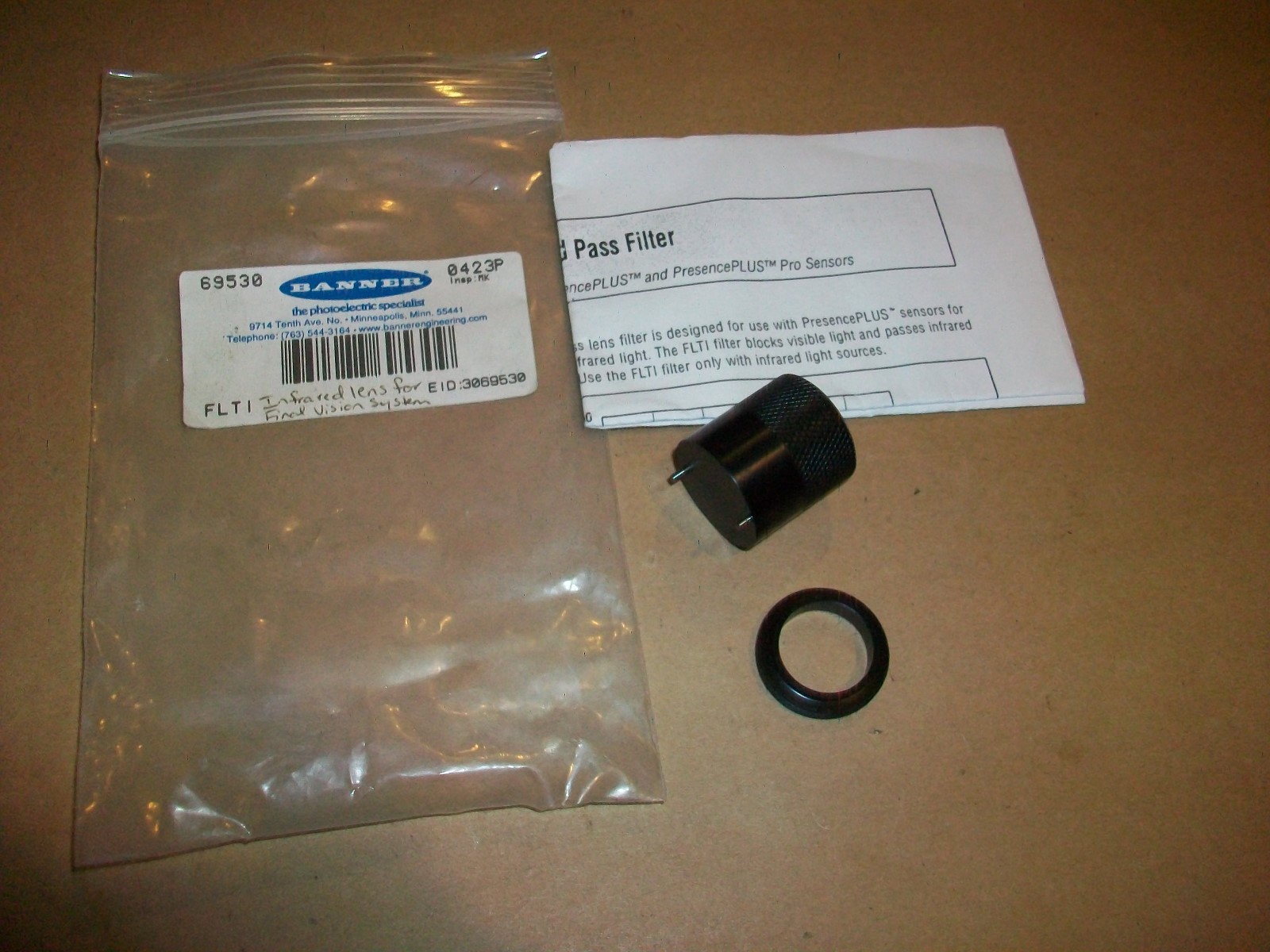 Banner IR Infrared Lens  FLTI   NEW