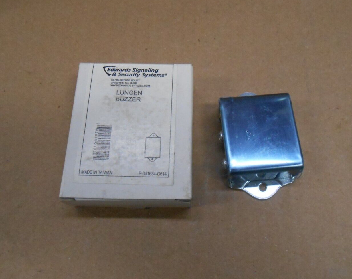 1 NEW EDWARDS 115-2AC BUZZER 8-12 VAC ( 2 AVAILABLE)
