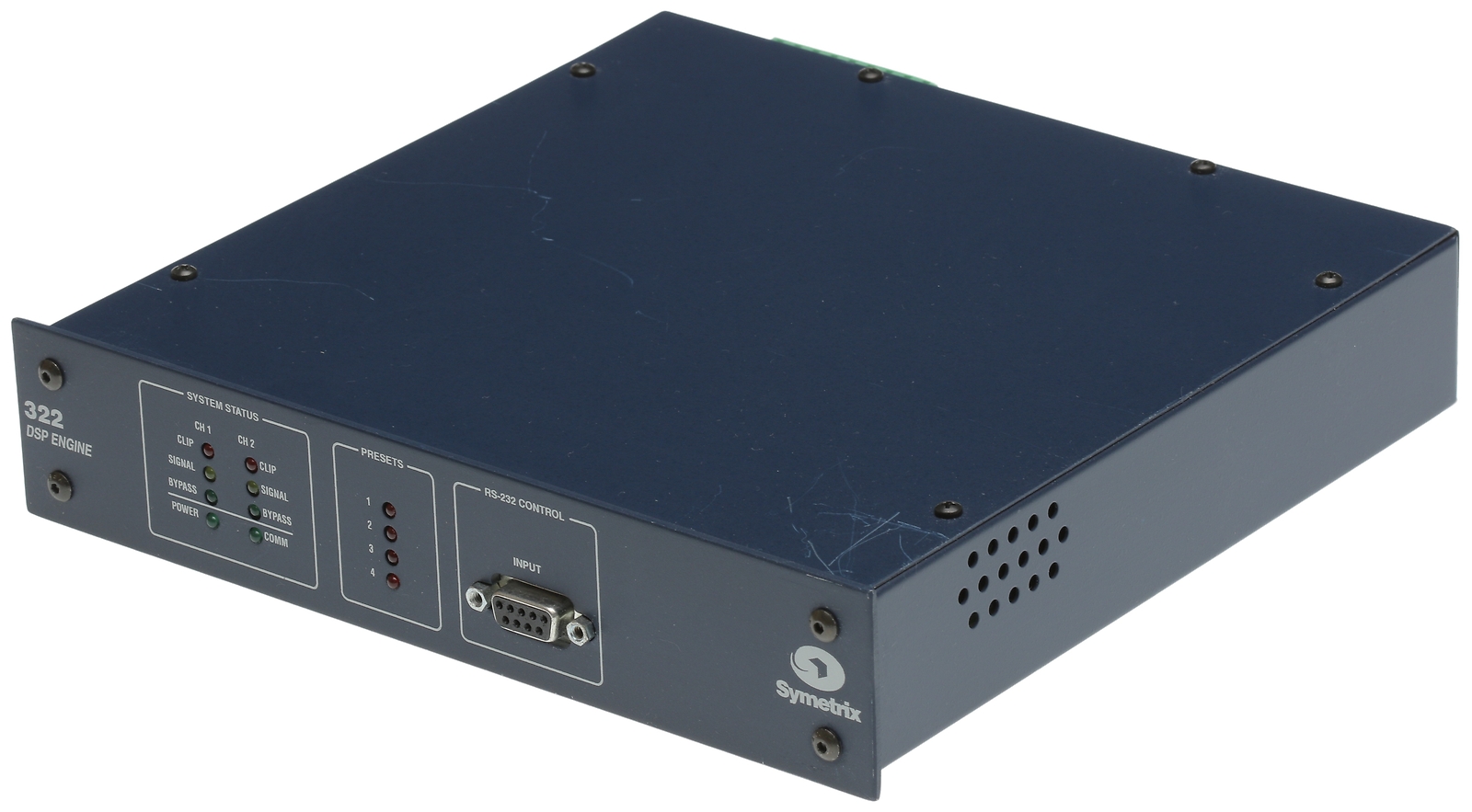 Symetrix 322 DSP Digital Audio Dynamics Processor AGC Auto/Remote Gain Control