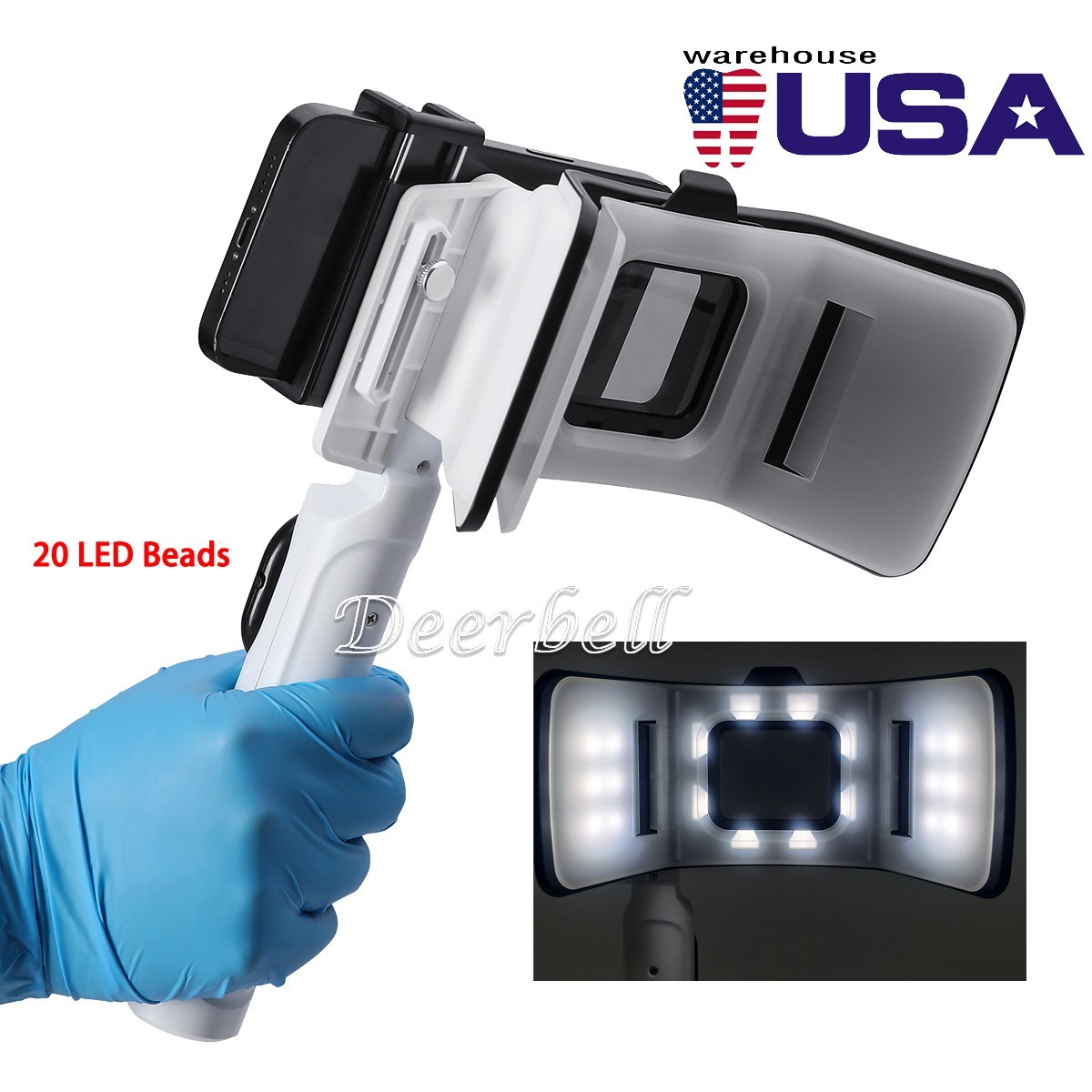 Handheld Dental Intraoral Photography Light Oral Supplementary LED Filling Light