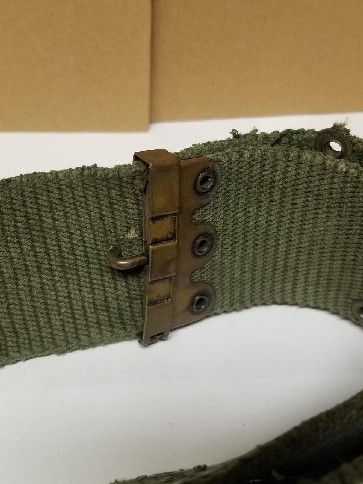 Vintage U S. Army Web Belt