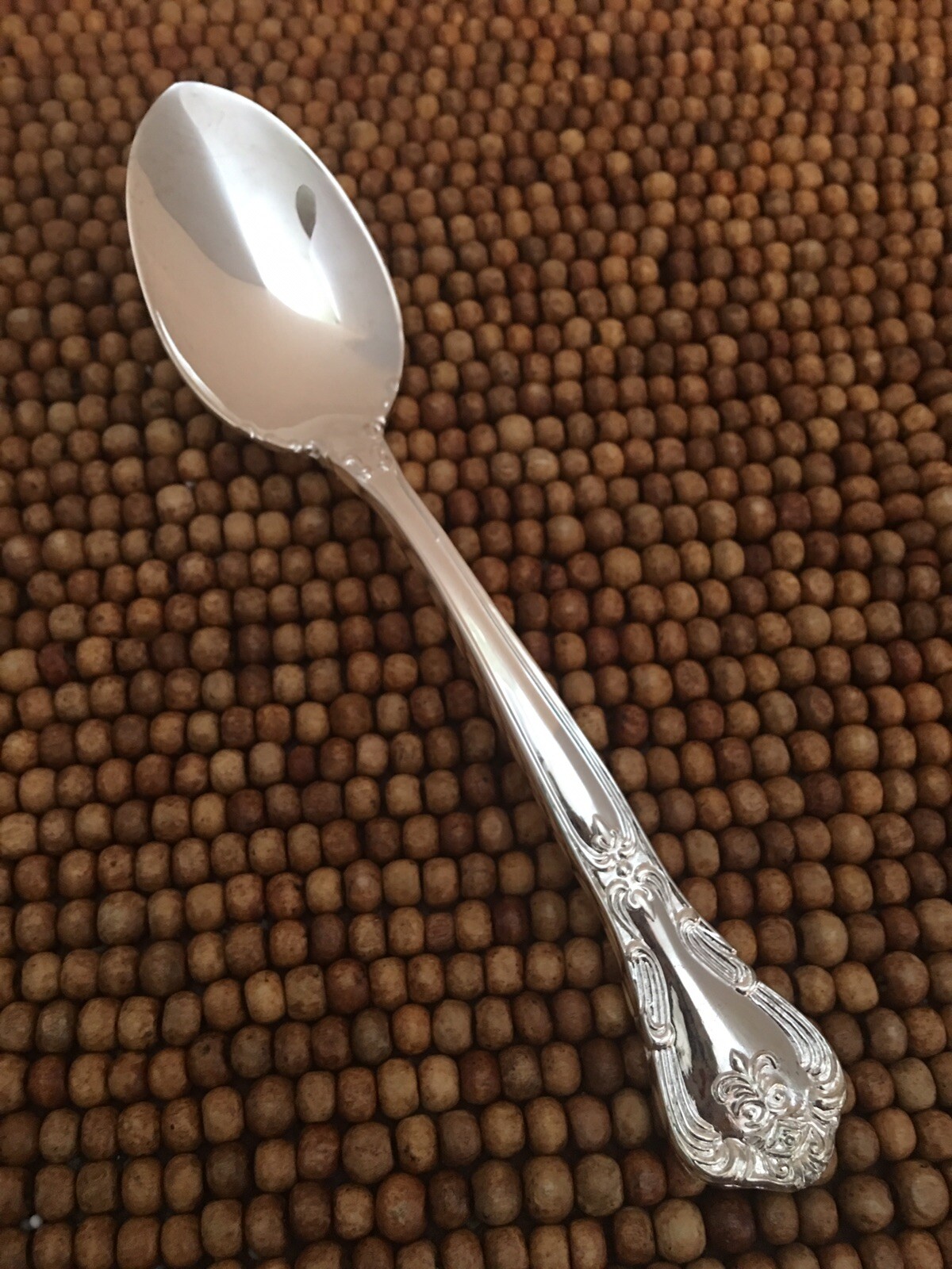 Godinger GRAND MASTER Silverplate Outline Scroll PLACE SOUP SPOON 6 5/8” NEW