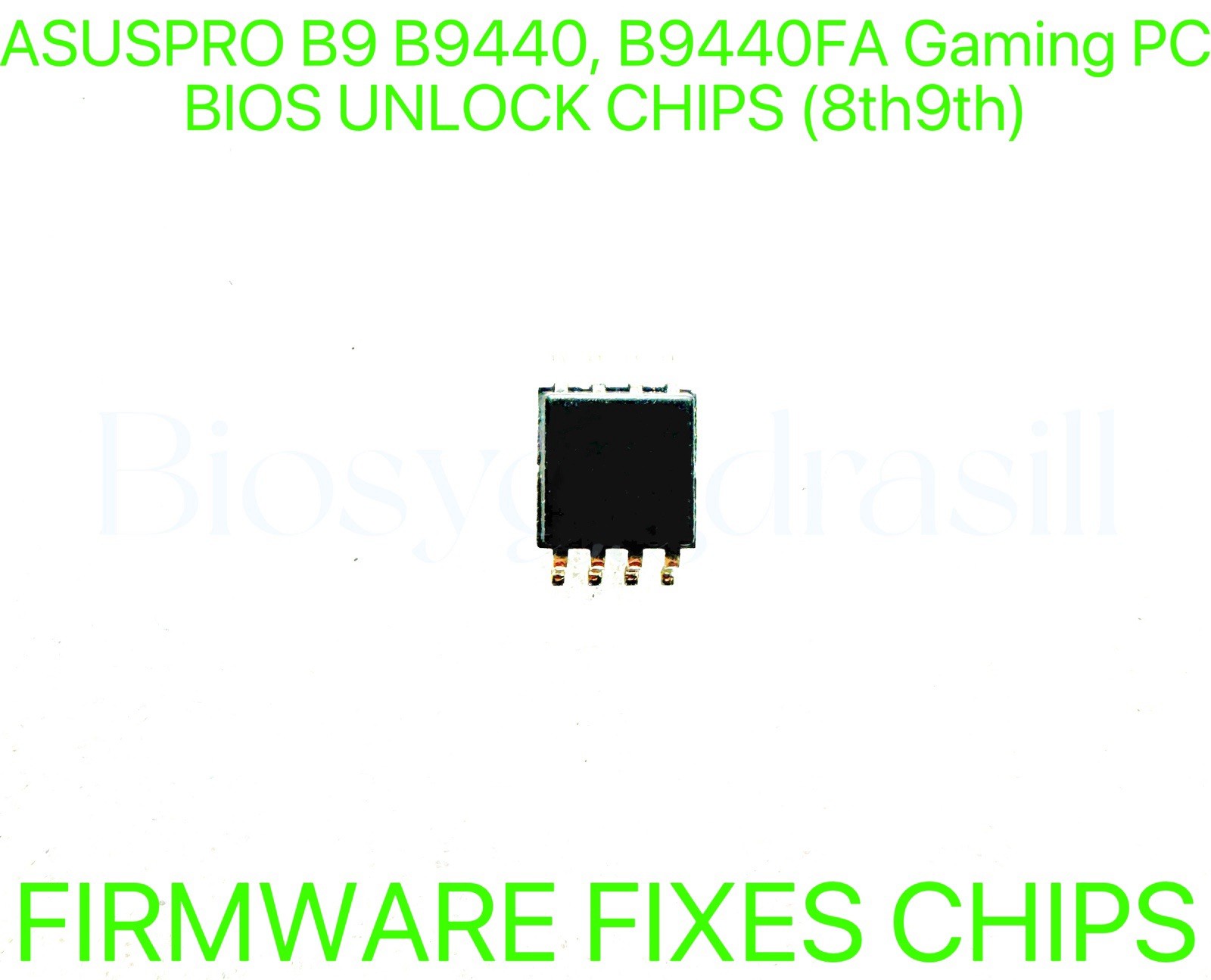 ASUSPRO B9 B9440, B9440FA Gaming PC, ADMIN NO PASSWORD FIRMWARE FIXES BIOS CHIP