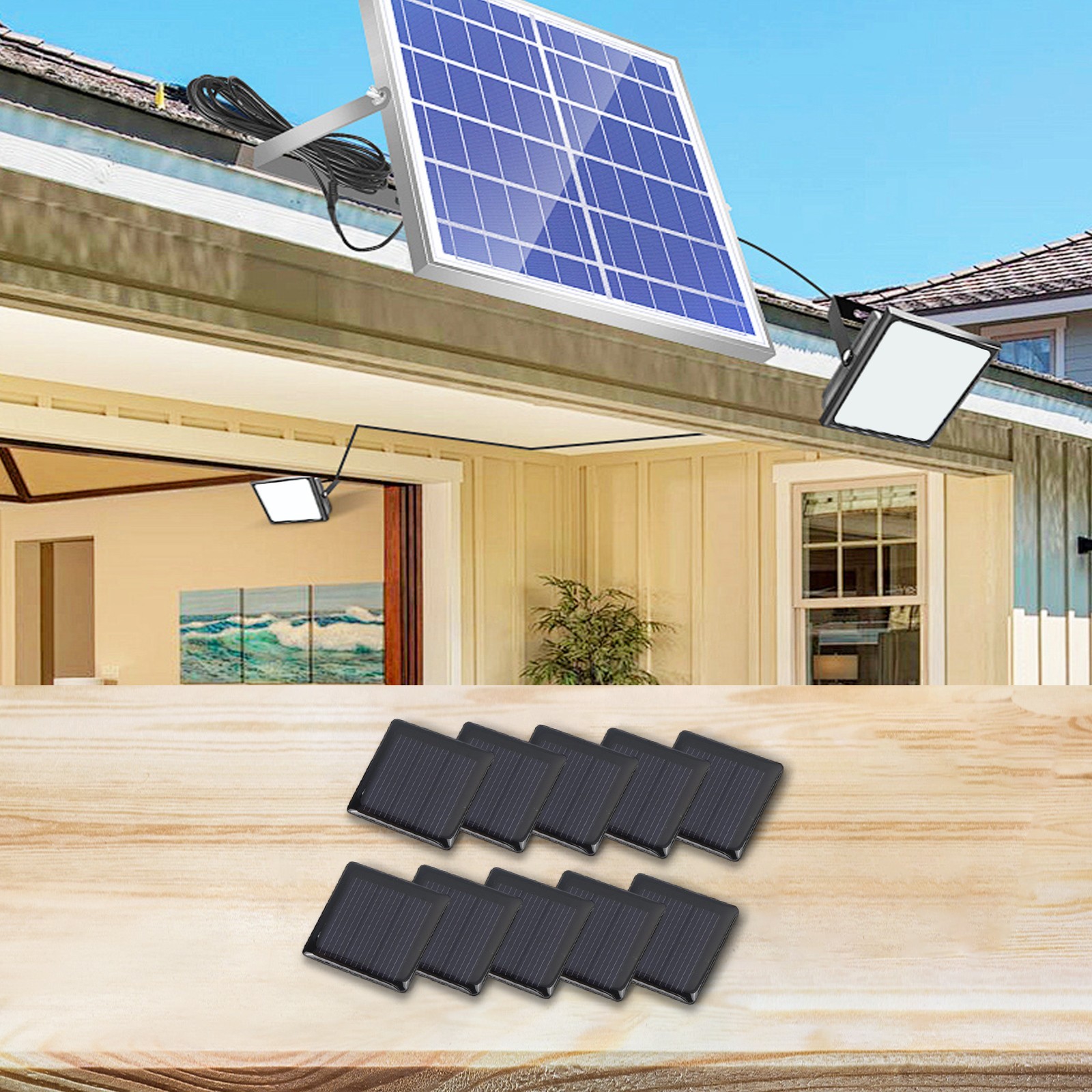 Innovative Solutions with 10pcs Miniature Solar Panels for Electric Projects