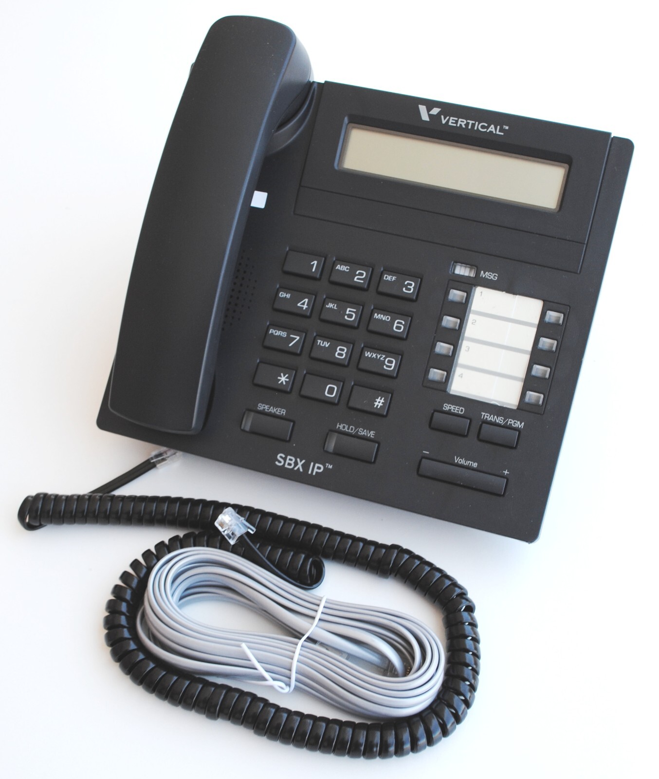 Vertical SBX 320 Black Digital Display Speakerphone 4008-00 Refurbished