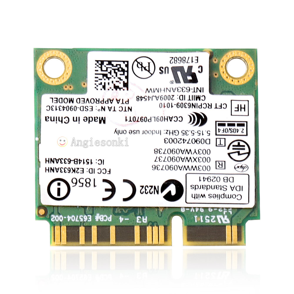 DELL Latitude E6520 E6510 E6420 Intel 6300ABGN Wreless WiFi Adapter WLAN Card