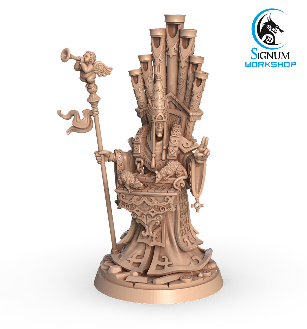 Umberto - Priest of Music Cleric - Signum Games - Fantasy Dungeons and Dragons