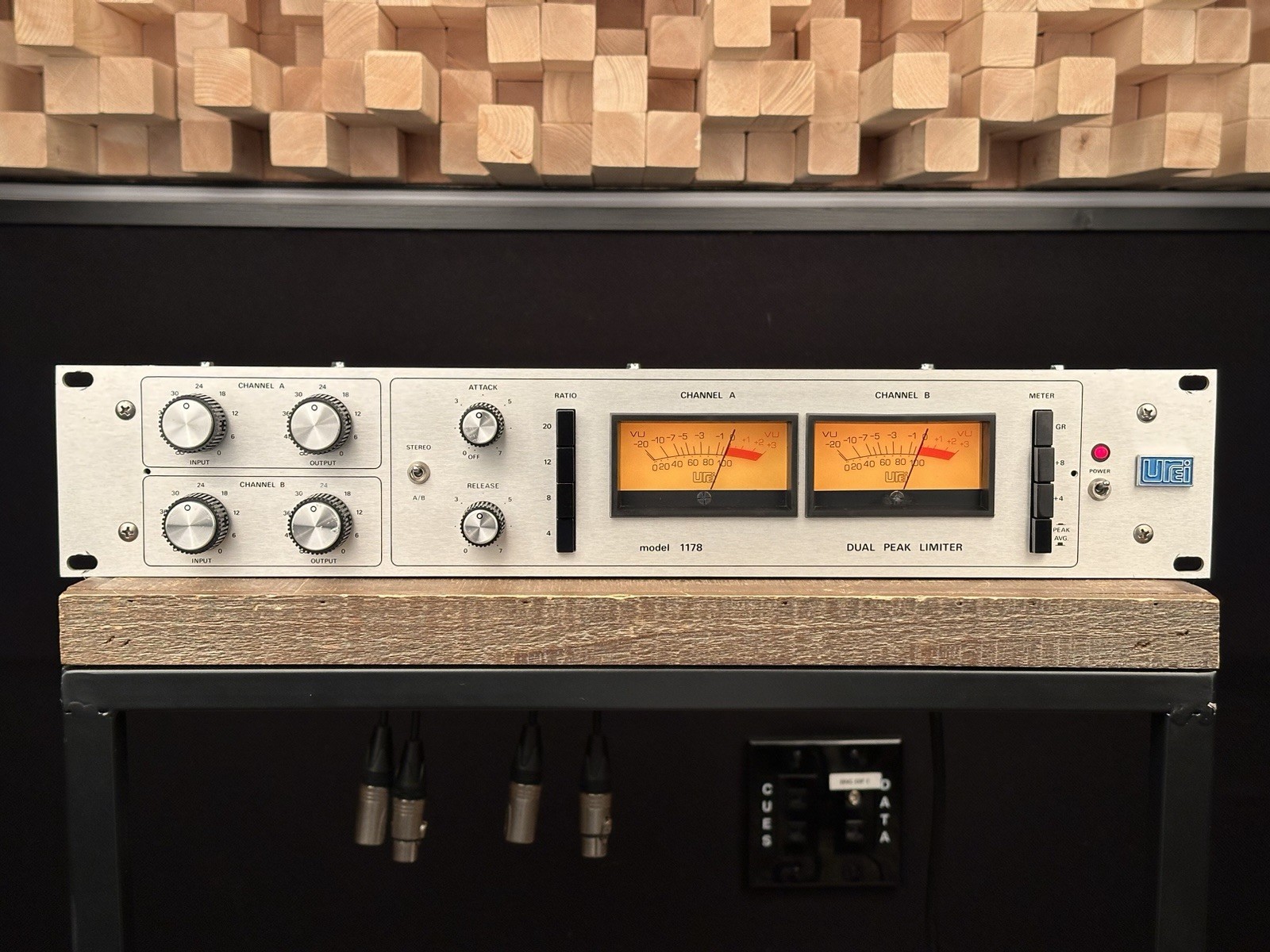 Vintage Urei 1178 Stereo Peak Limiter. Universal Audio. Dual 1176. Great Shape