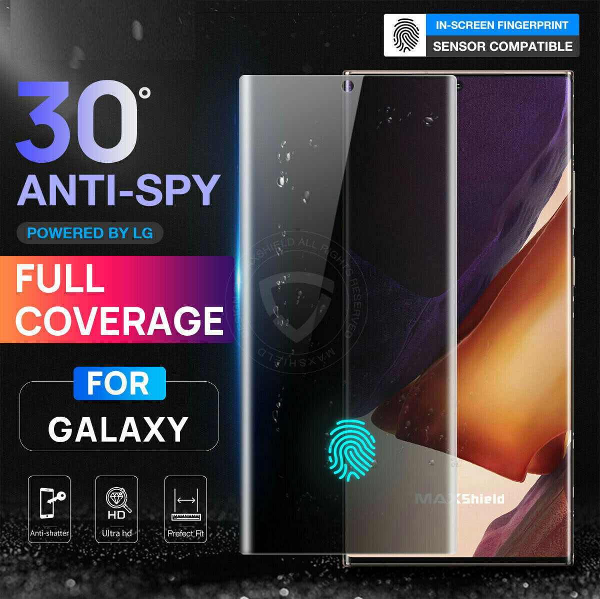 2X For Samsung S26 Ultra S25 S22 S23 Anti Spy Privacy Soft Film Screen Protector