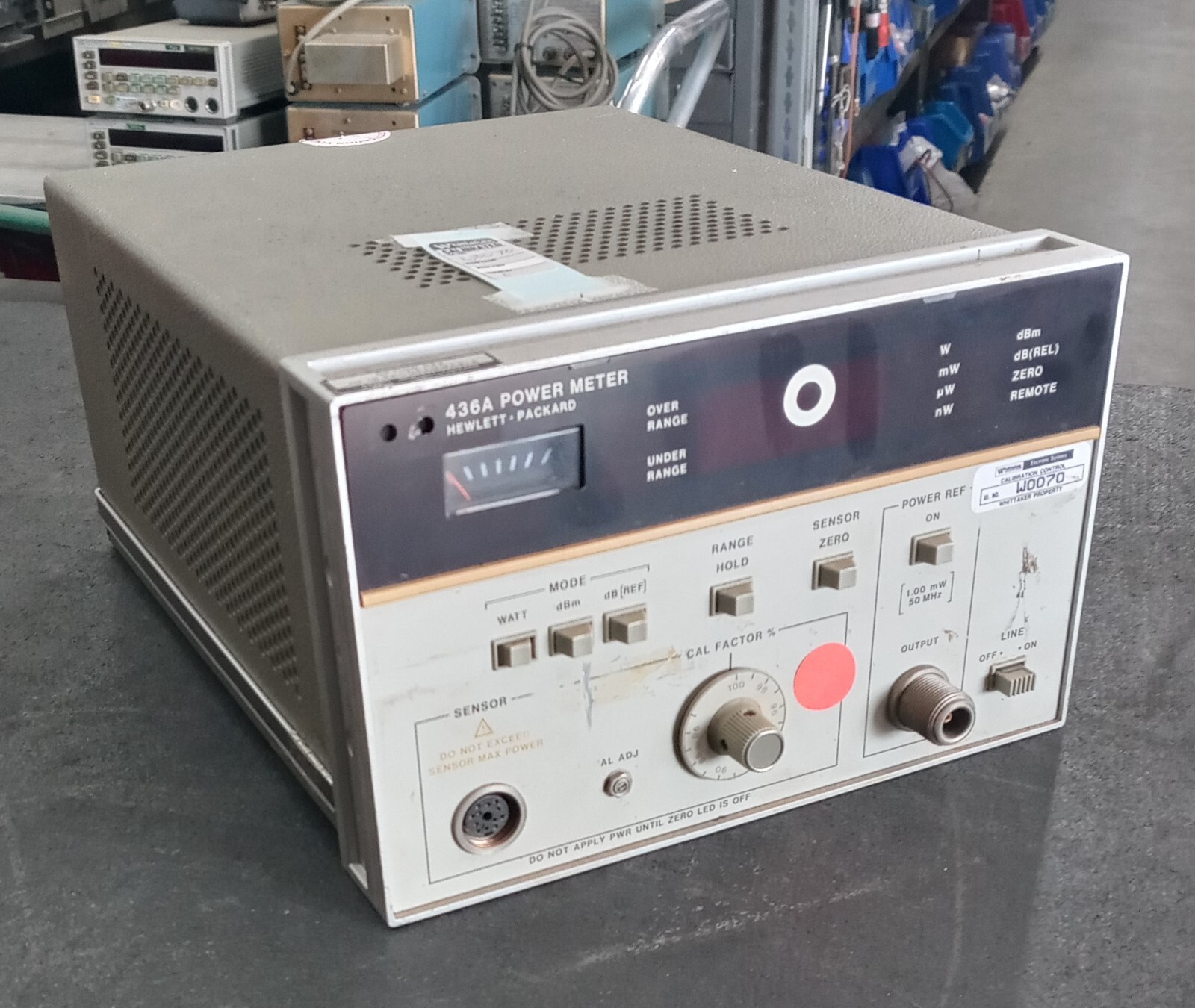 HP Hewlett Packard model 436A Power Meter