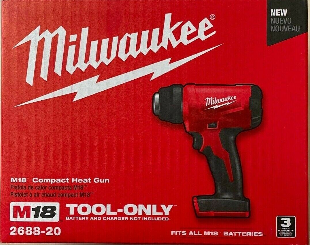 Milwaukee 2688-20 M18 Compact Heat Gun (Tool Only)