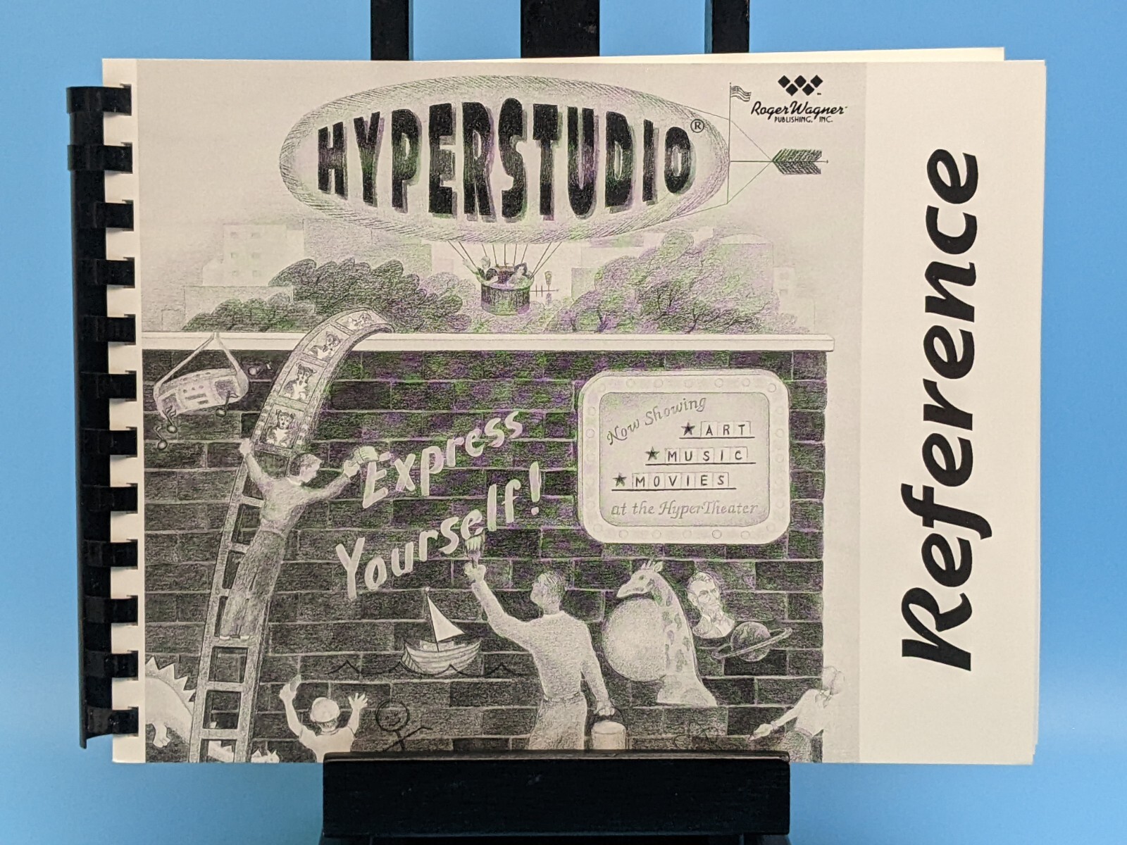 HyperStudio Rager Wagner Guides Reference Tutorials + 3.5” Preview Disk Mac 1992