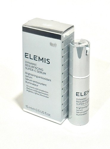 Elemis Dynamic Resurfacing Super C Serum .5oz / 15 ml 100% AUTHENTIC New Box