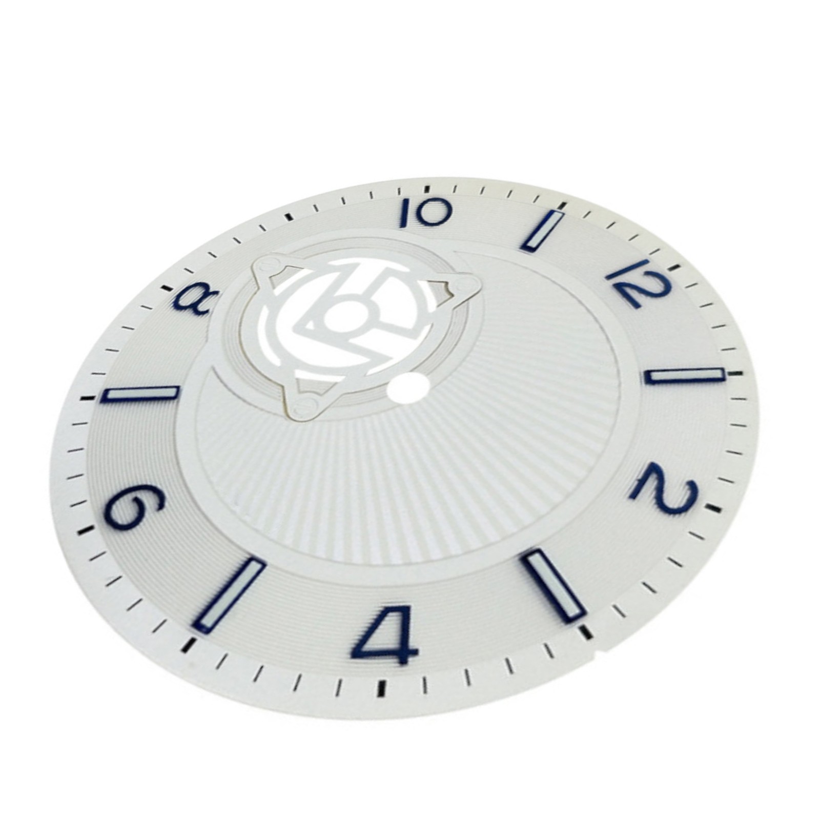 36.5mm Replacement Watch Dial With Green Luminous Part For NH38 Movement F