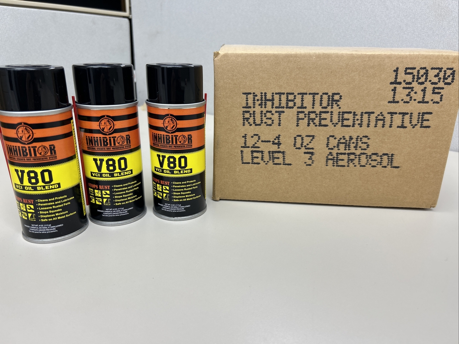 The Inhibitor Rust VCI Rust Inhibitor 12 4oz cans
